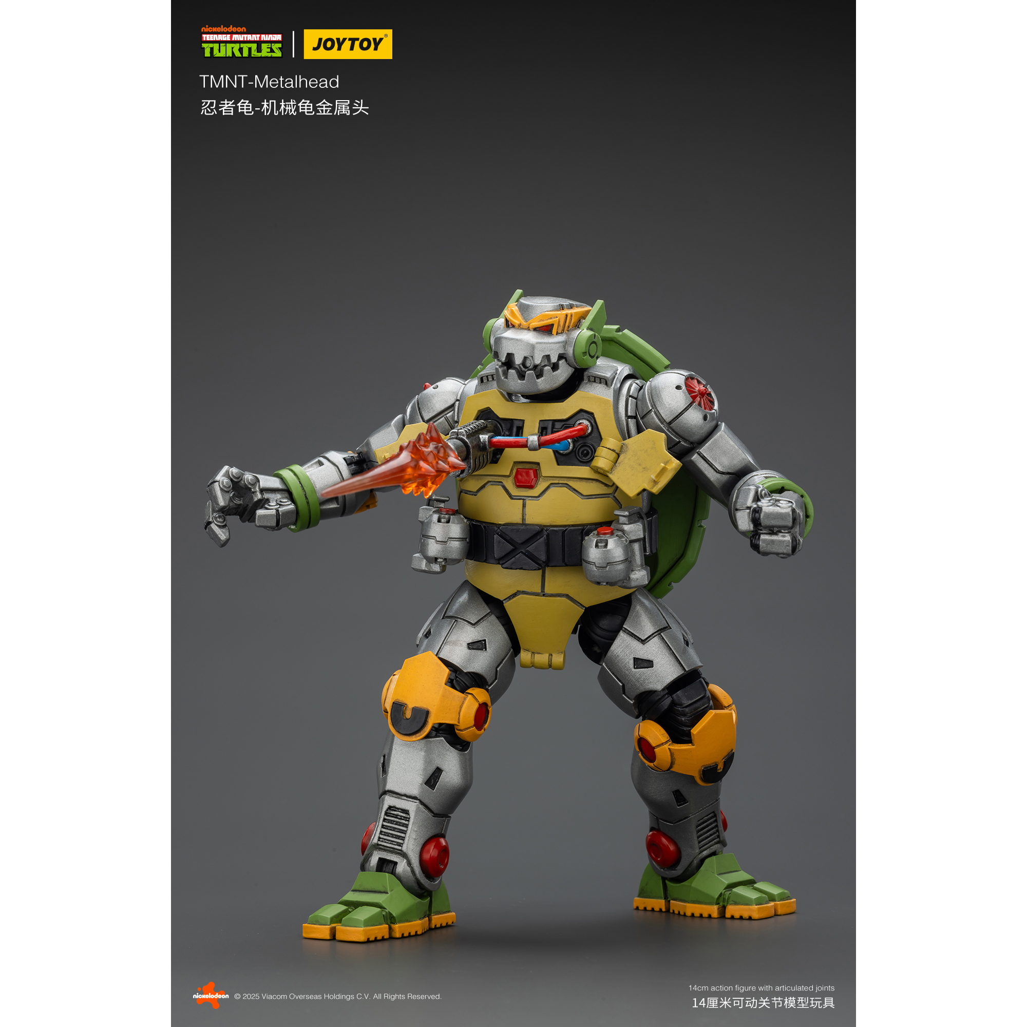 TMNT: Metalhead - 1/18-Actionfiguren-JoyToy-Mighty Underground
