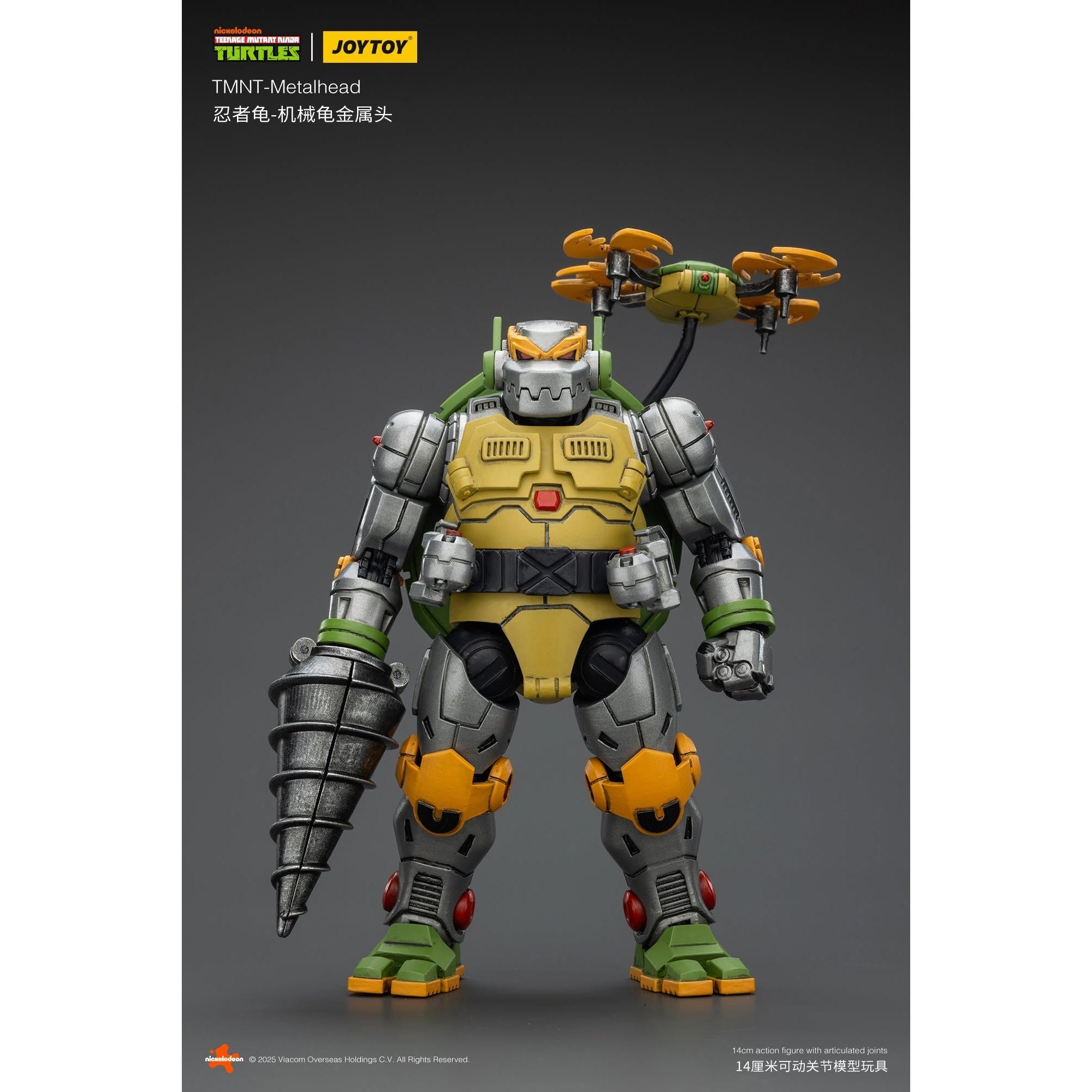 TMNT: Metalhead - 1/18-Actionfiguren-JoyToy-Mighty Underground