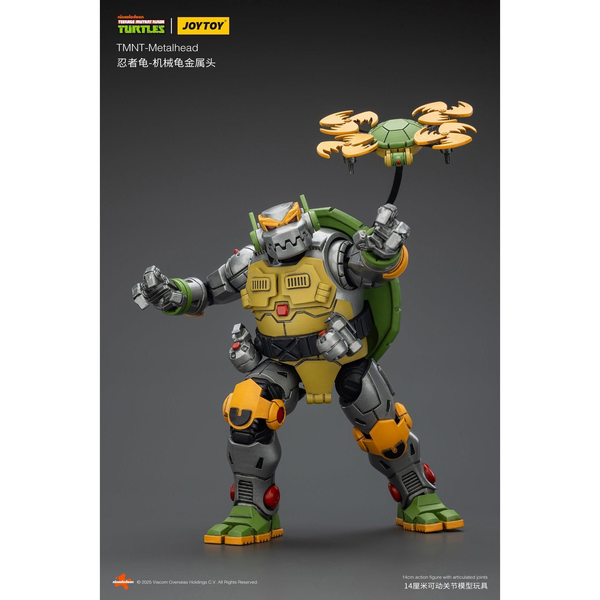 TMNT: Metalhead - 1/18-Actionfiguren-JoyToy-Mighty Underground