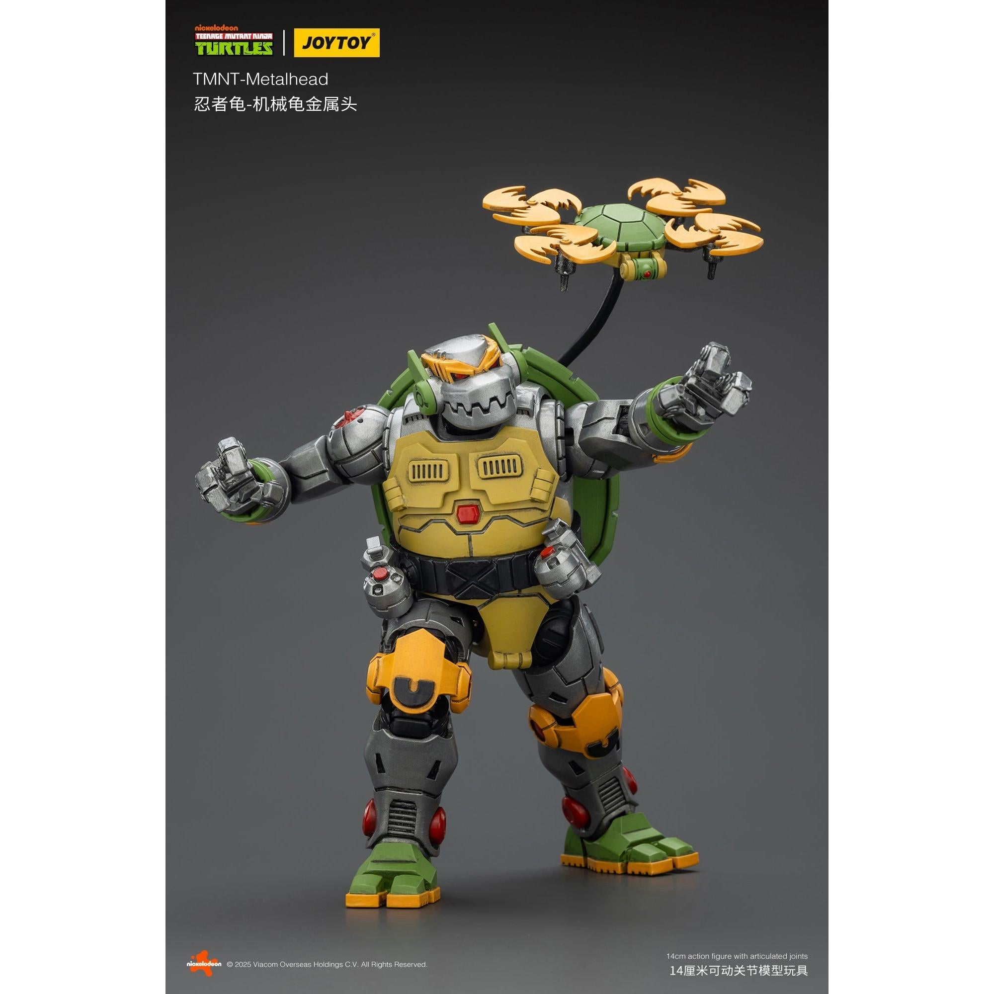 TMNT: Metalhead - 1/18-Actionfiguren-JoyToy-Mighty Underground