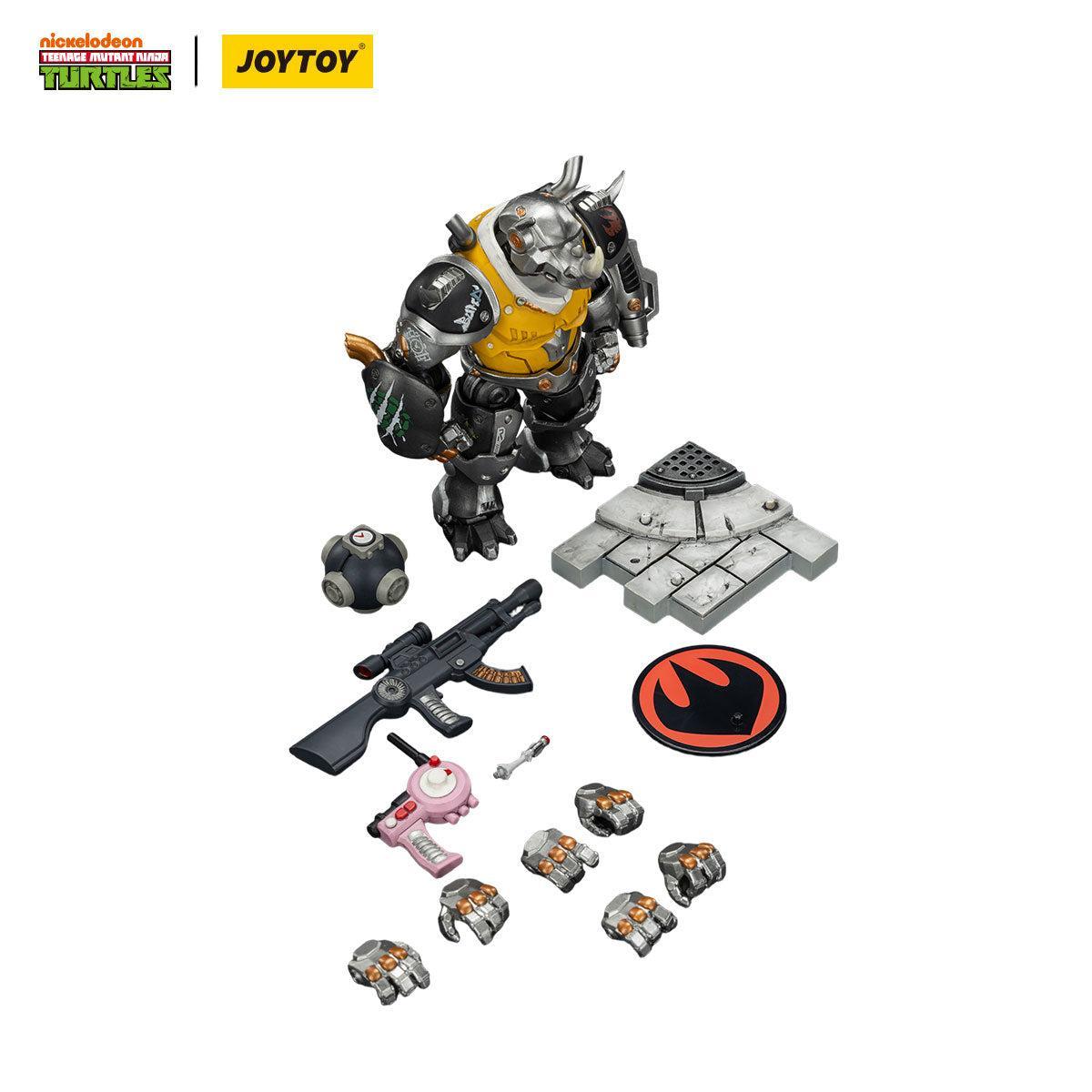 TMNT: Mighty Rocksteady - 1/18-Actionfiguren-JoyToy-Mighty Underground