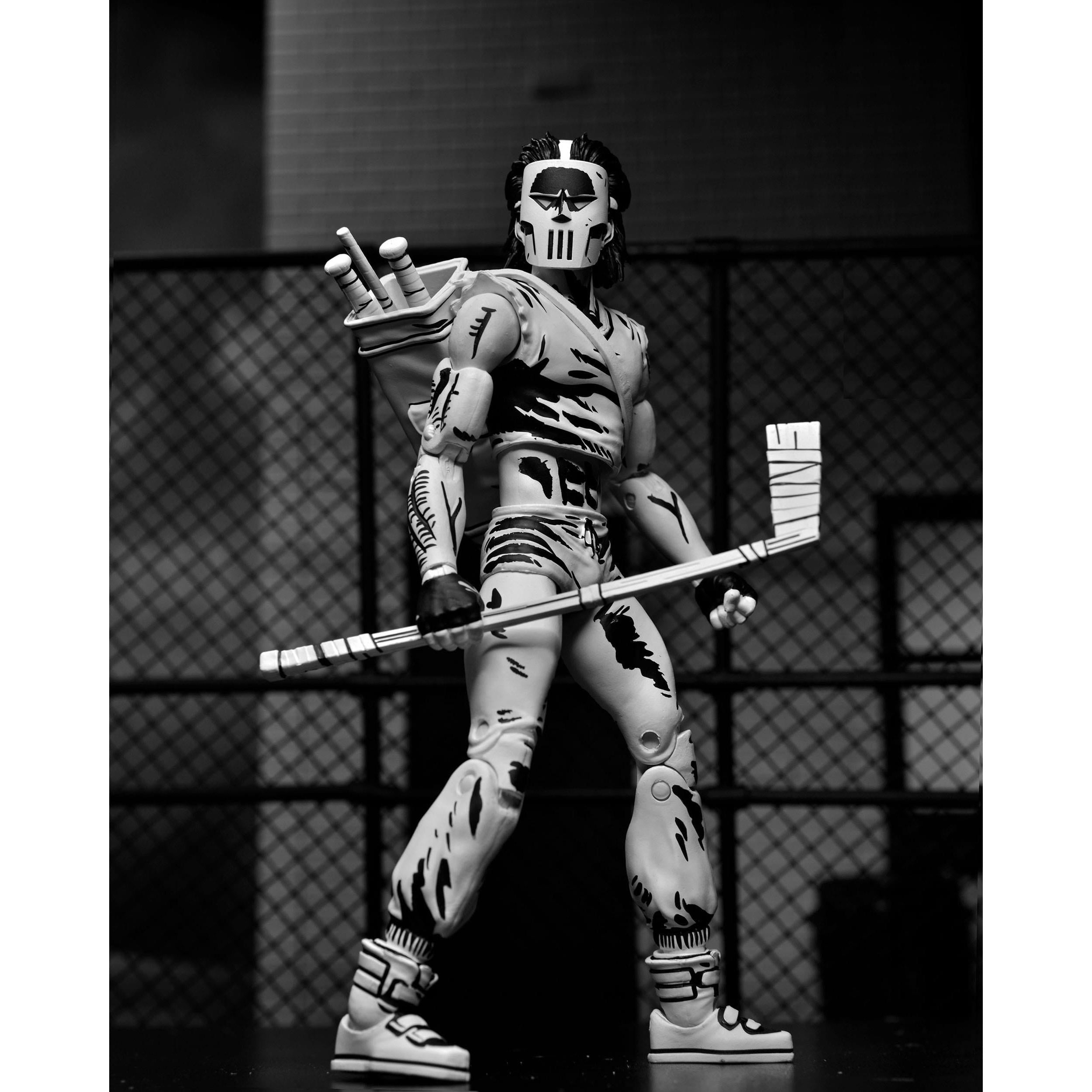 TMNT (Mirage): Casey Jones (Black & White)-Actionfiguren-NECA-Mighty Underground