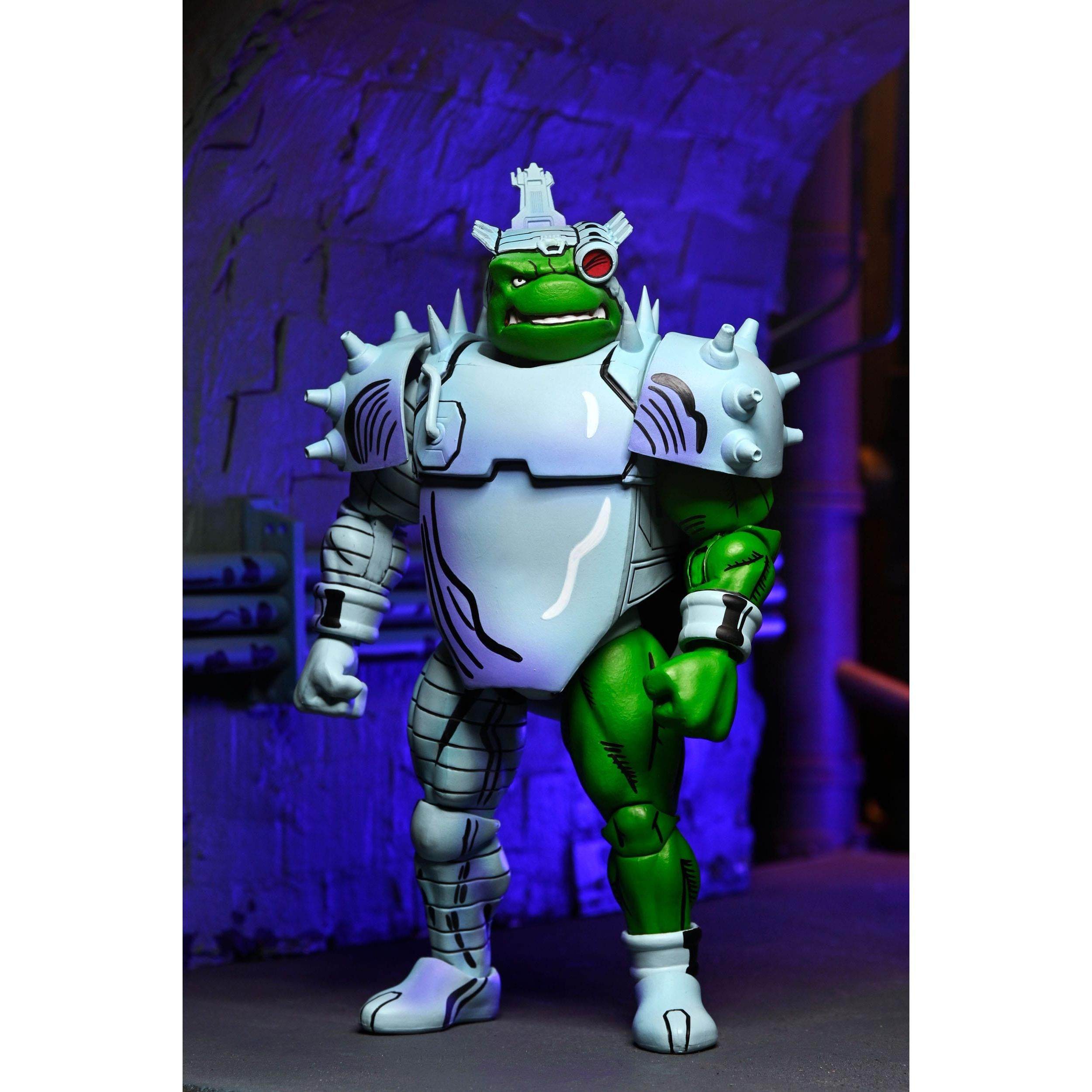 TMNT (Mirage): Cyborg Donatello-Actionfiguren-NECA-Mighty Underground