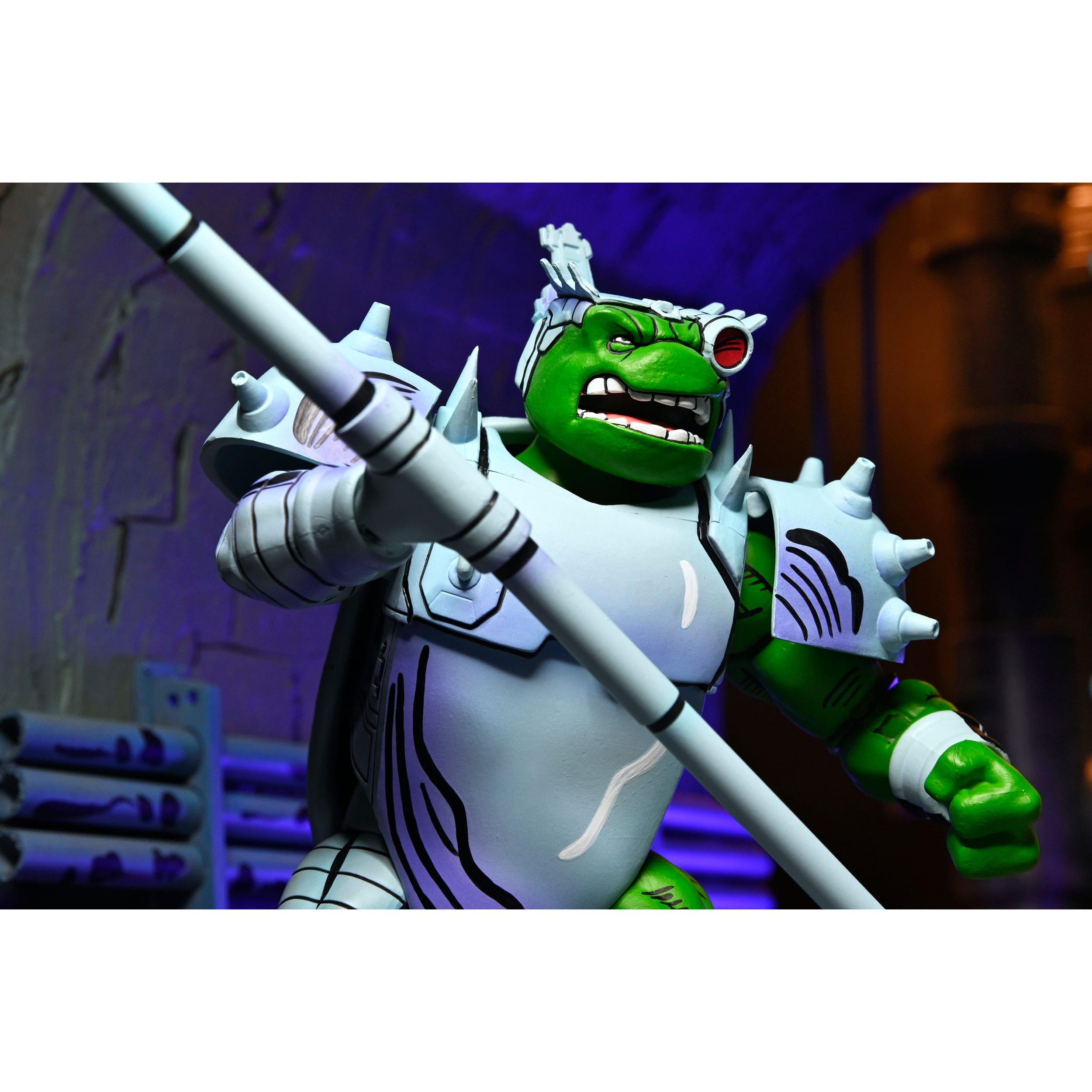 TMNT (Mirage): Cyborg Donatello-Actionfiguren-NECA-Mighty Underground