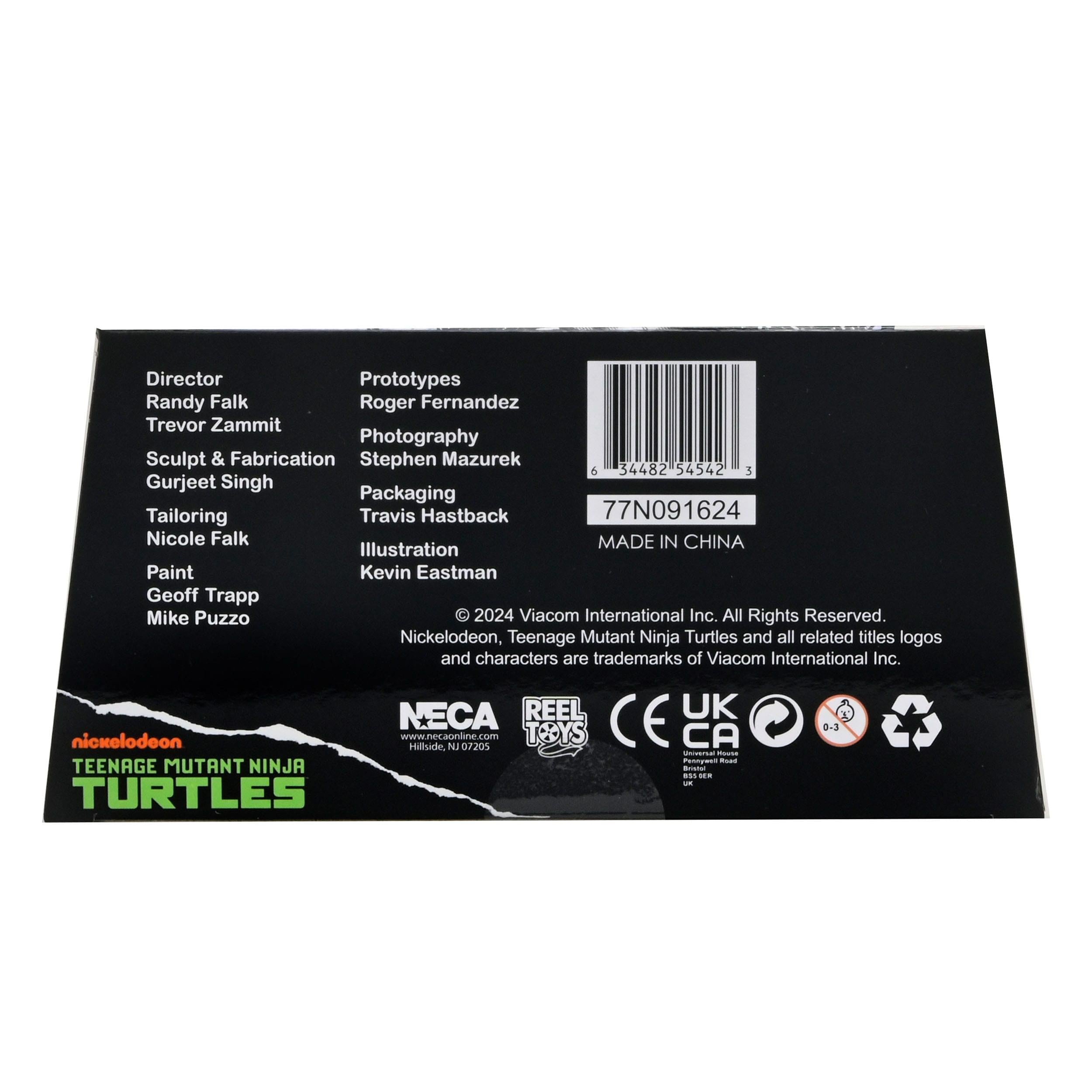 TMNT (Mirage): Foot Assassin (Black & White)-Actionfiguren-NECA-Mighty Underground