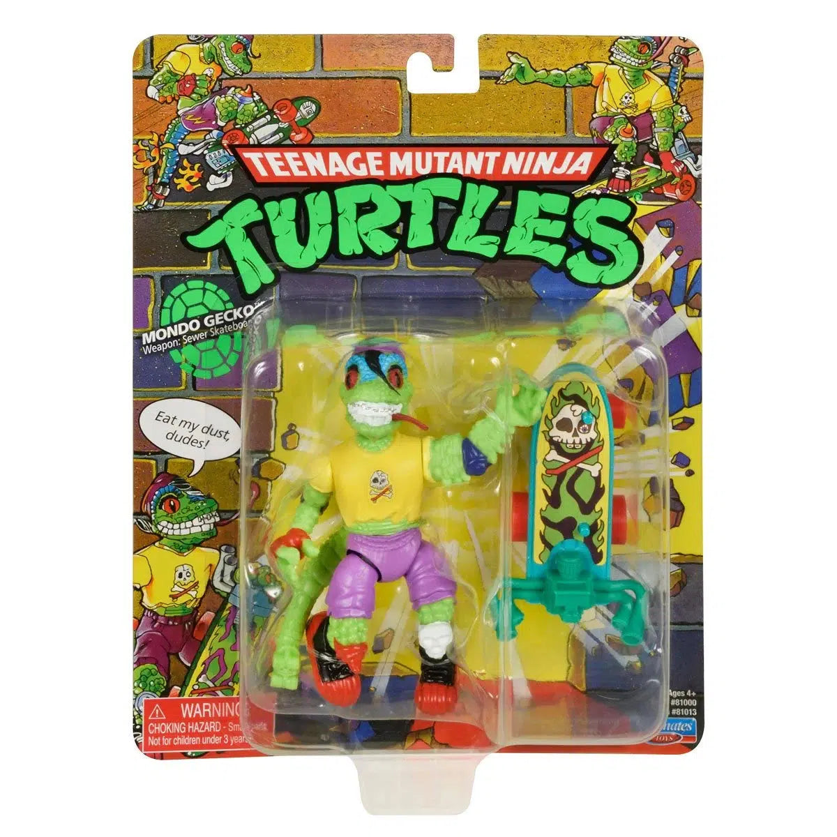 TMNT: Mondo Gecko-Actionfiguren-Playmates Toys-Mighty Underground