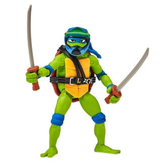 TMNT (Mutant Mayhem): Ninja Kick Cycle with Leonardo-Actionfiguren-Playmates Toys-Mighty Underground