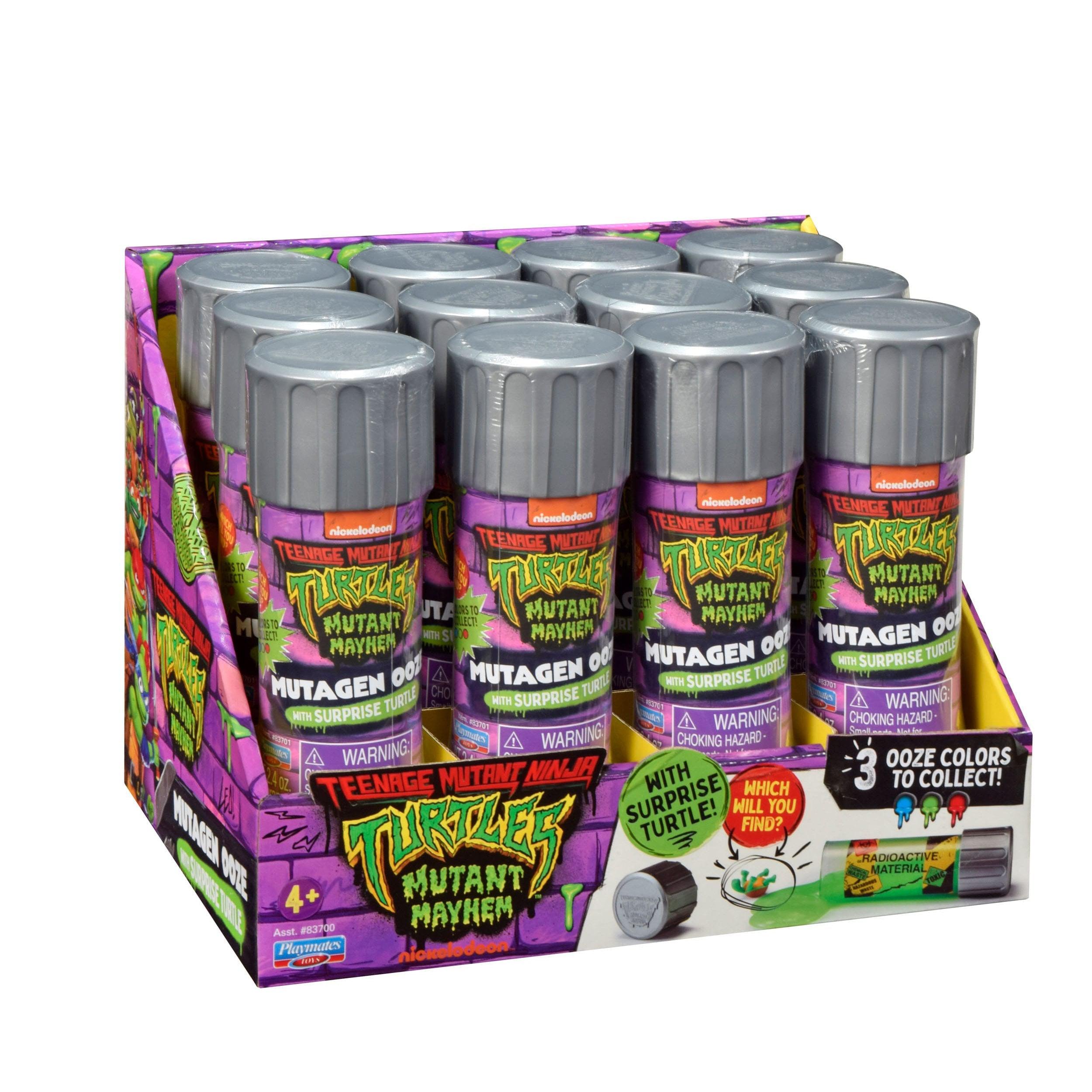 TMNT (Mutant Mayhem): Ooze Canister mit Figur-Replik-Playmates Toys-Mighty Underground