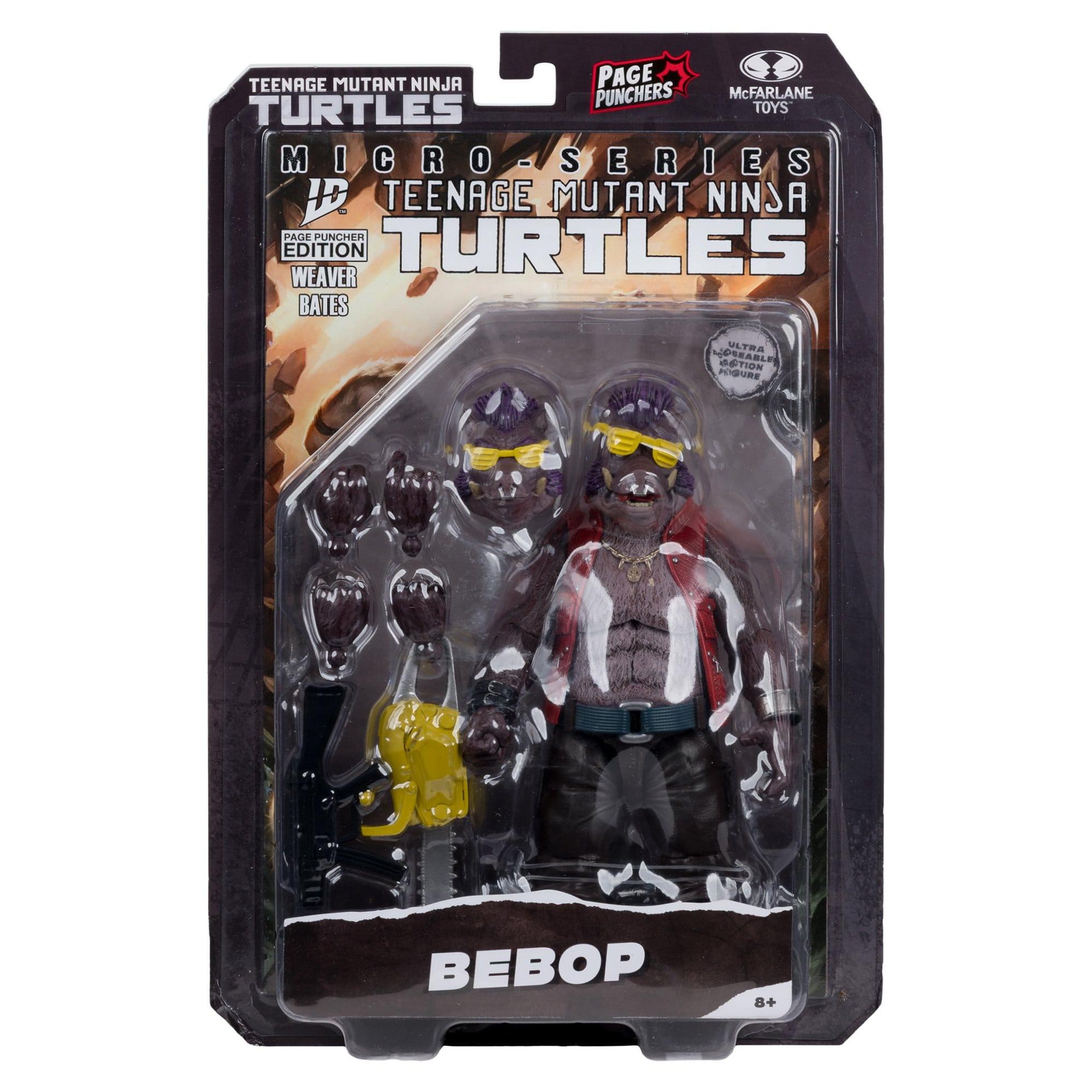 TMNT Page Punchers: Bebop Actionfigur & Comic - 5 inch-Actionfiguren-McFarlane Toys-Mighty Underground