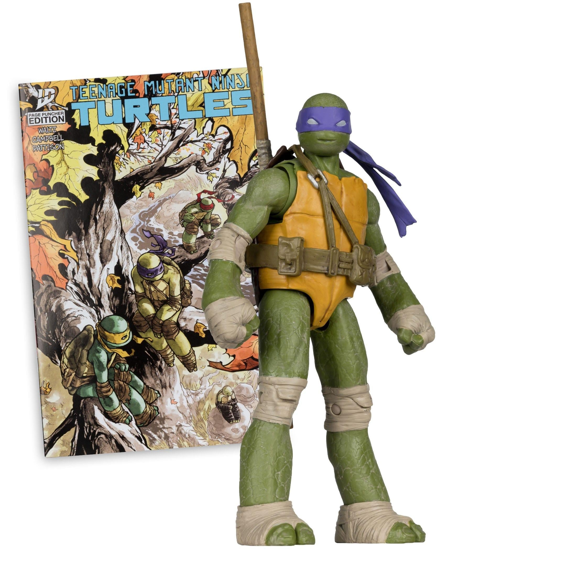 TMNT Page Punchers: Donatello Actionfigur & Comic - 5 inch-Actionfiguren-McFarlane Toys-Mighty Underground