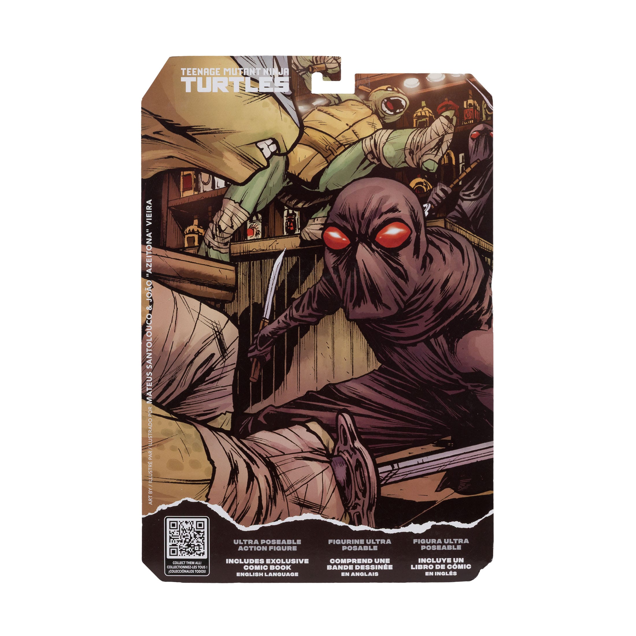 TMNT Page Punchers: Foot Soldier Actionfigur & Comic - 5 inch-Actionfiguren-McFarlane Toys-Mighty Underground