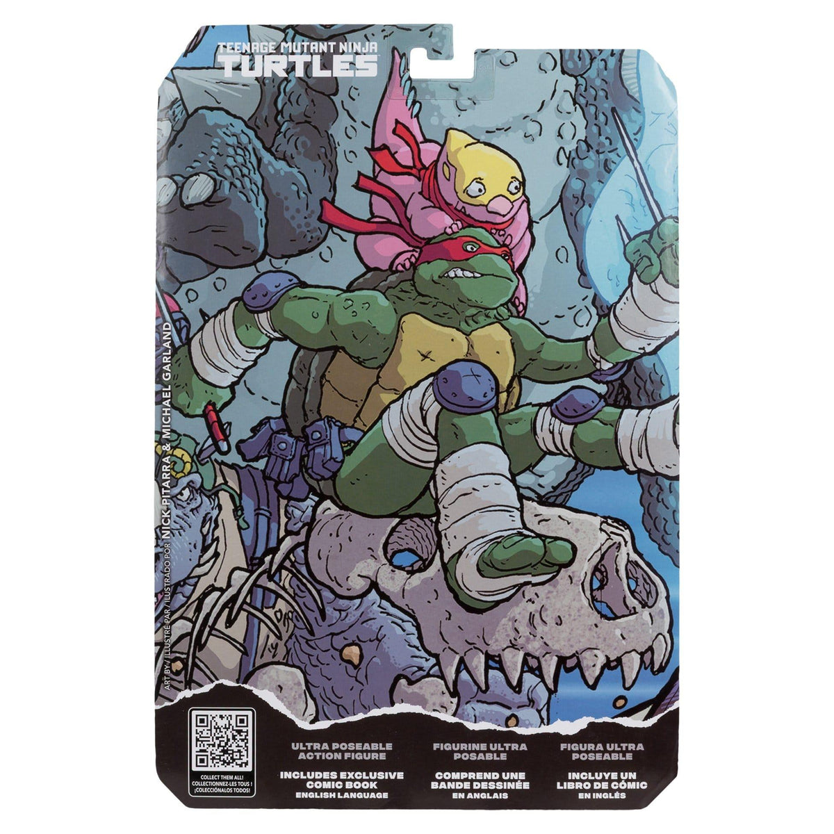 TMNT Page Punchers: Raphael Actionfigur & Comic - 5 inch-Actionfiguren-McFarlane Toys-Mighty Underground
