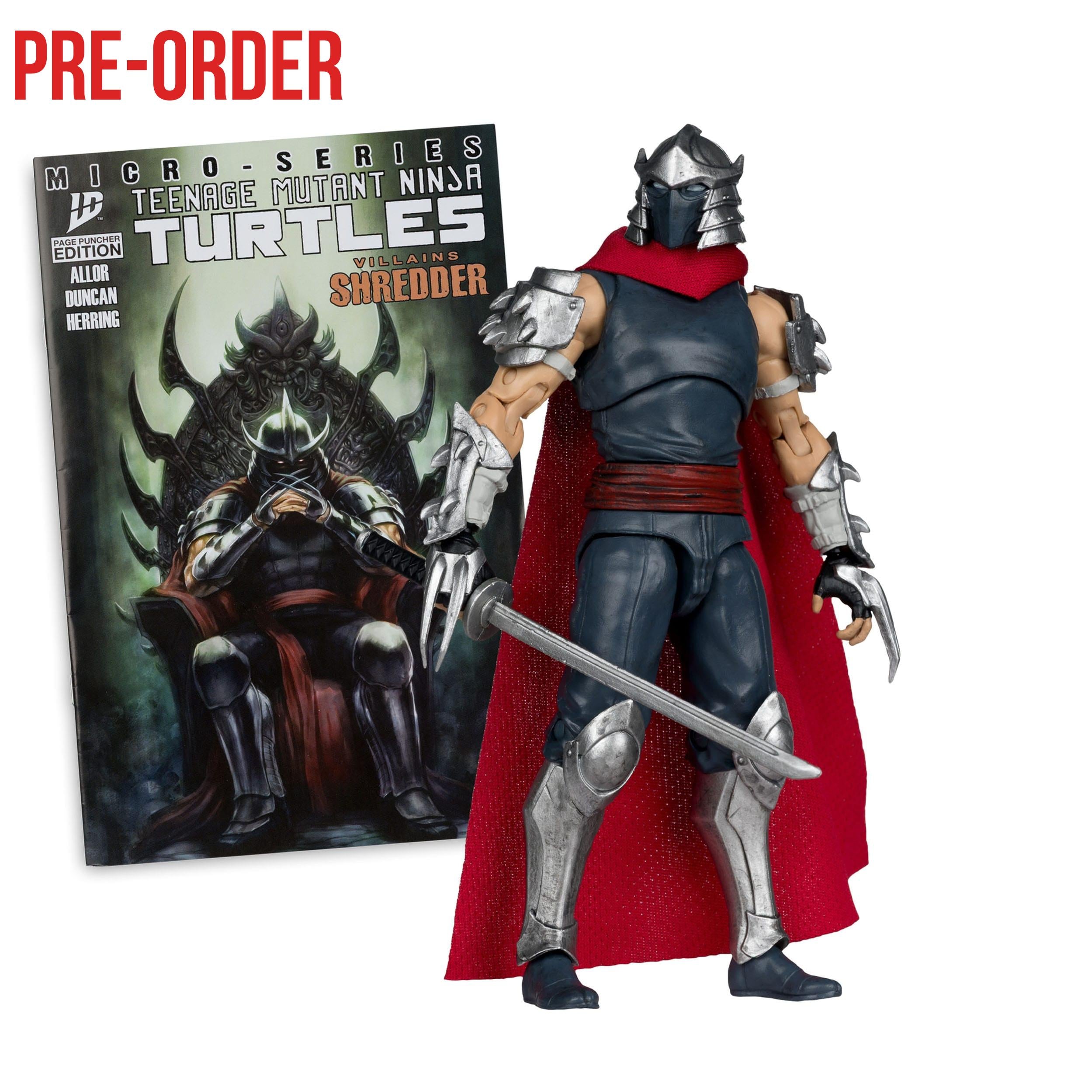 TMNT Page Punchers: Shredder Actionfigur & Comic - 5 inch-Actionfiguren-McFarlane Toys-Mighty Underground