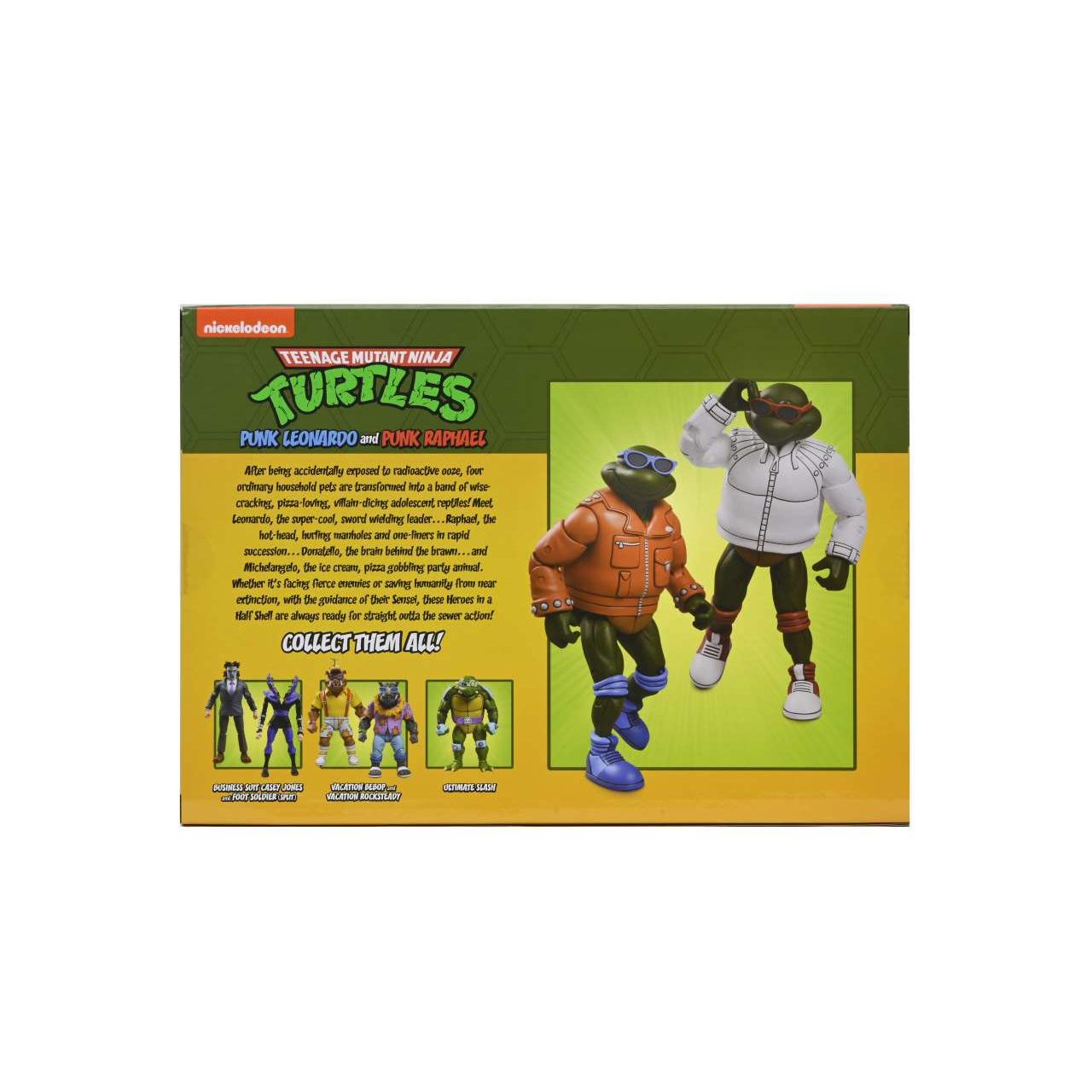 TMNT: Punk Leo and Punk Raph (Cartoon) - 2-Pack-Actionfiguren-NECA-Mighty Underground