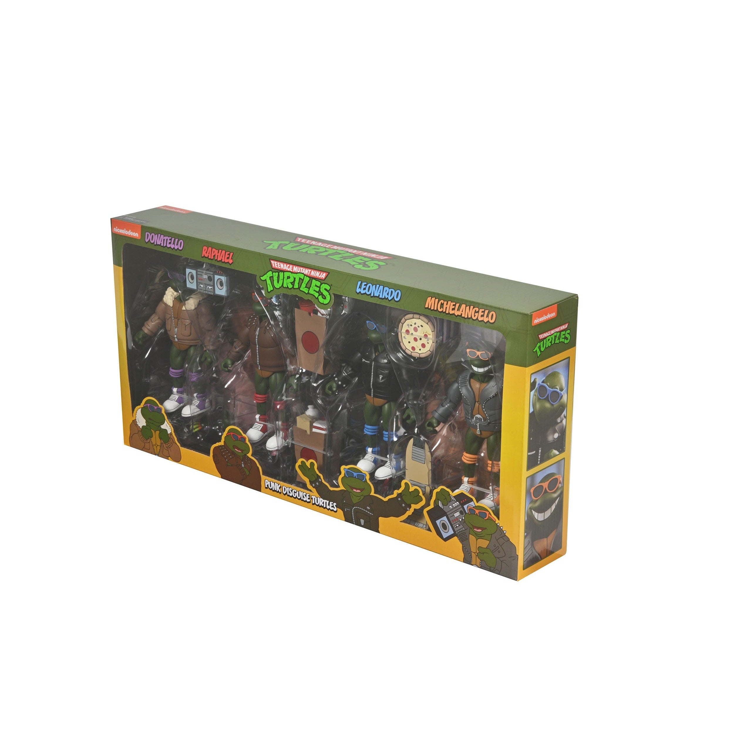 TMNT: Punk Turtles (Cartoon) - 4-Pack-Actionfiguren-NECA-Mighty Underground