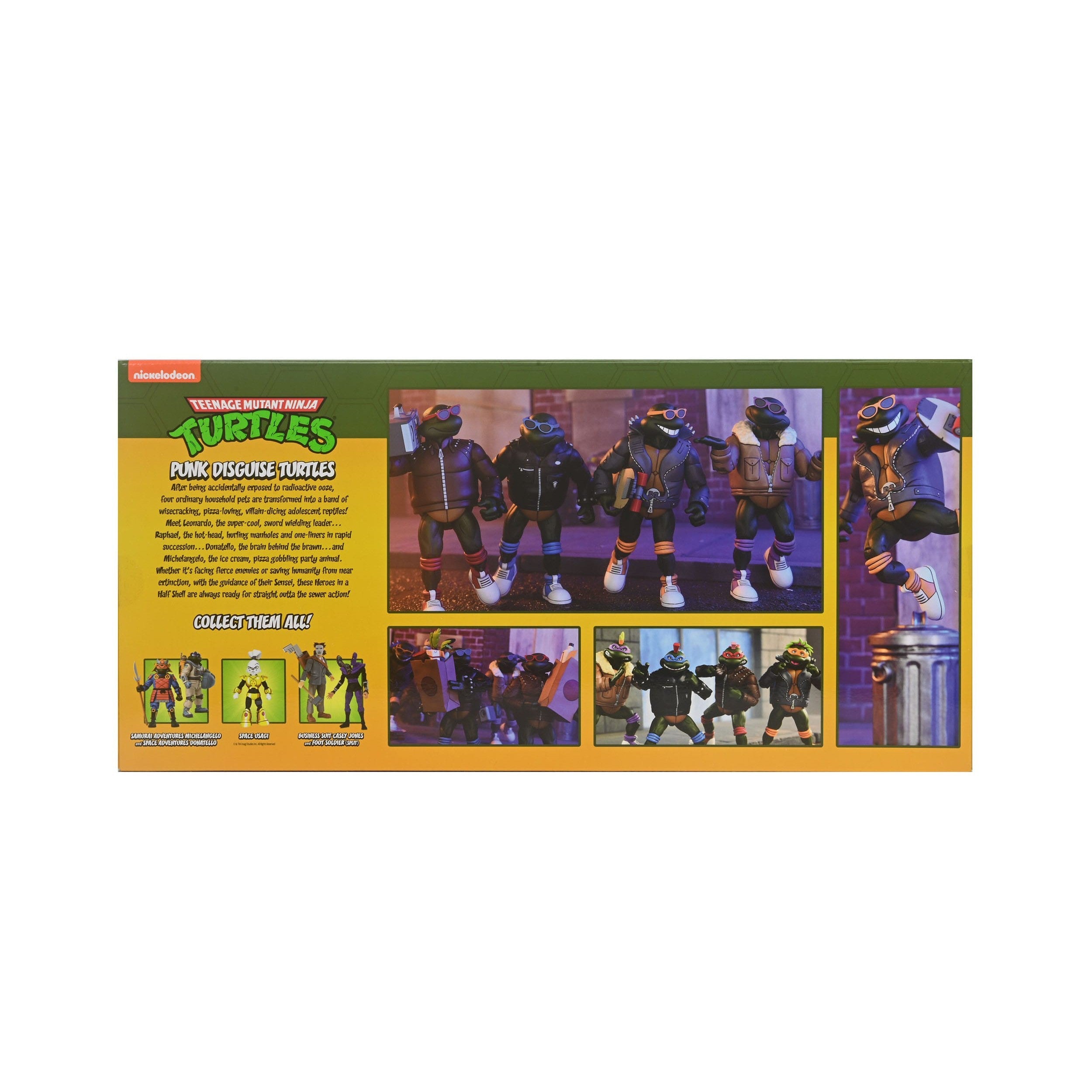 TMNT: Punk Turtles (Cartoon) - 4-Pack-Actionfiguren-NECA-Mighty Underground