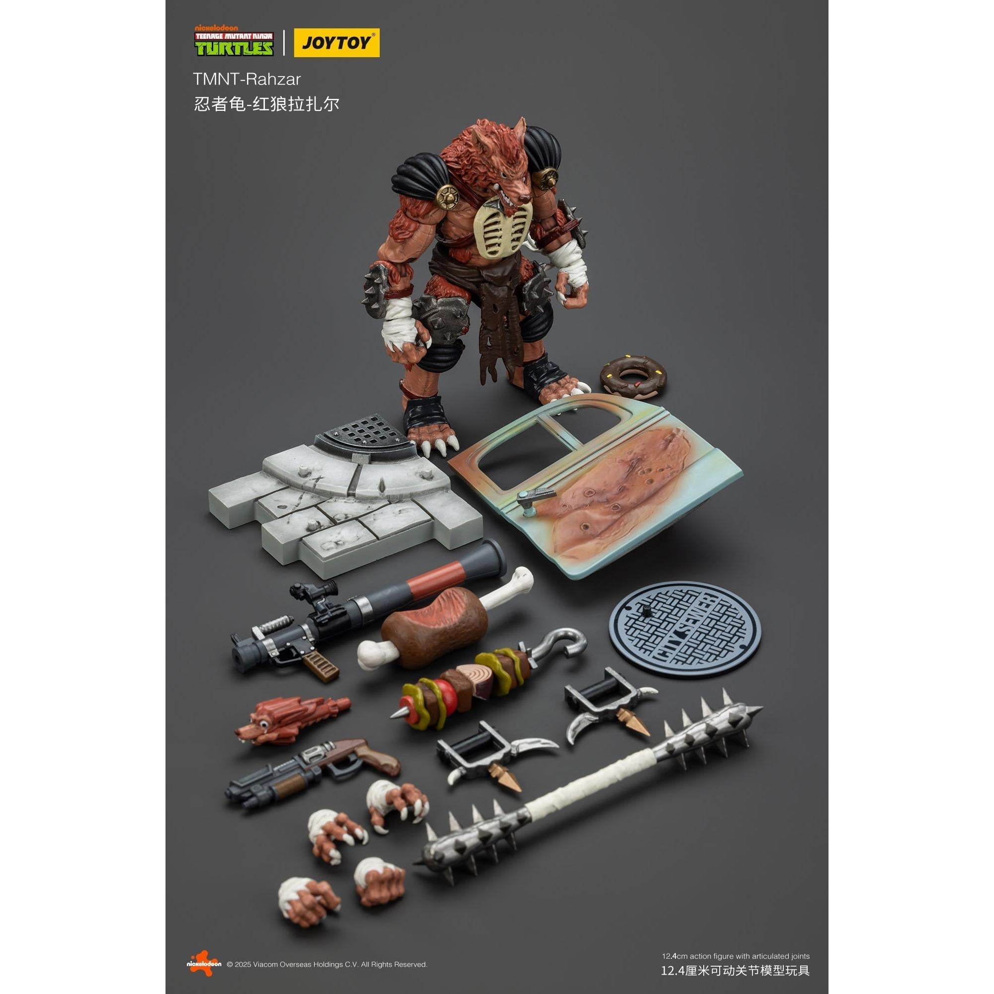 TMNT: Rahzar - 1/18-Actionfiguren-JoyToy-Mighty Underground