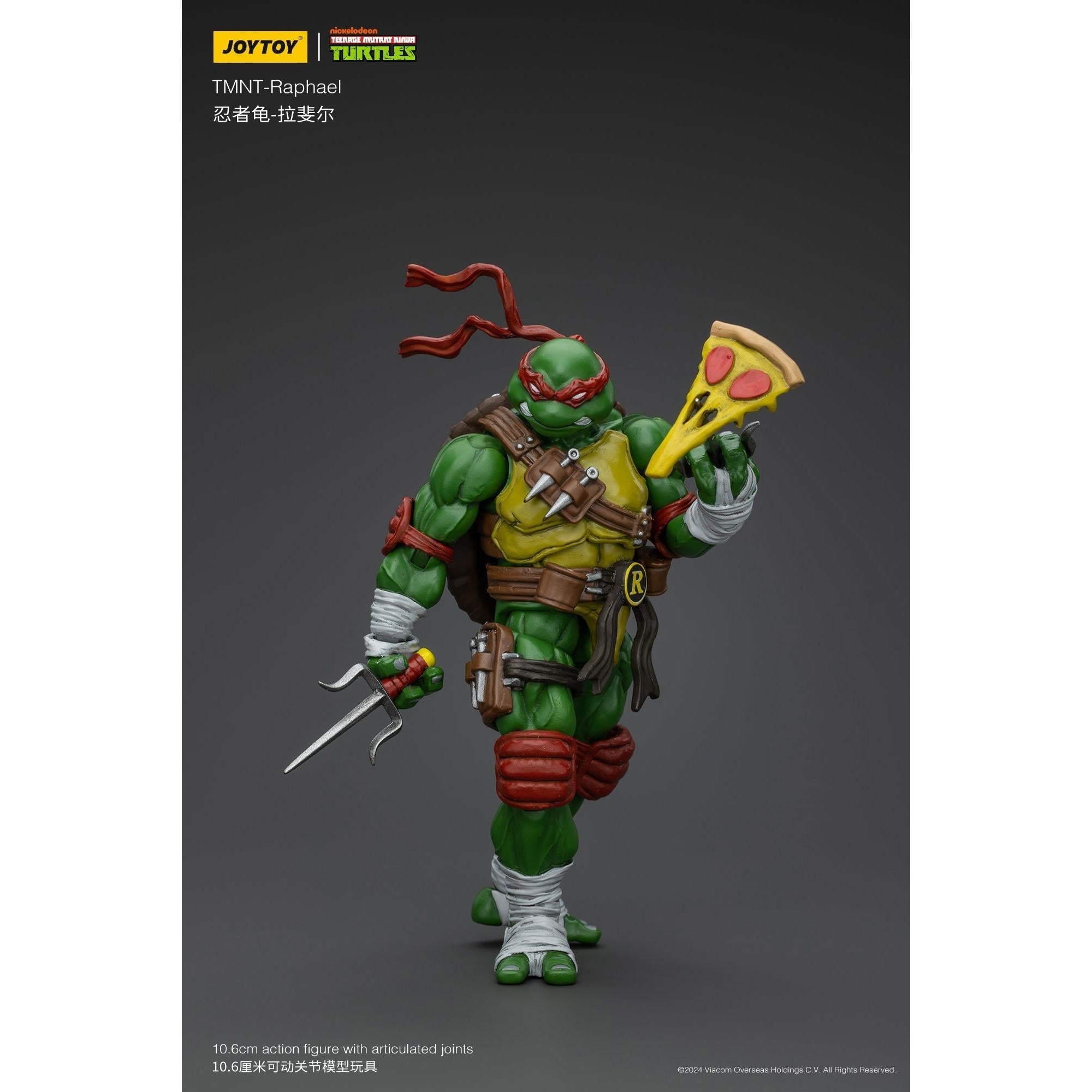 TMNT: Raphael - 1/18-Actionfiguren-JoyToy-Mighty Underground
