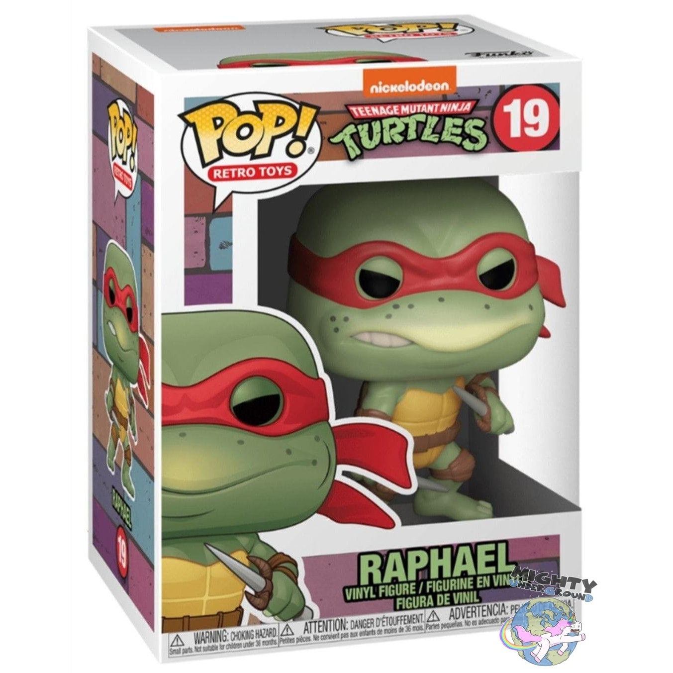 TMNT: Raphael POP! VORBESTELLUNG!-Figuren-Funko-mighty-underground