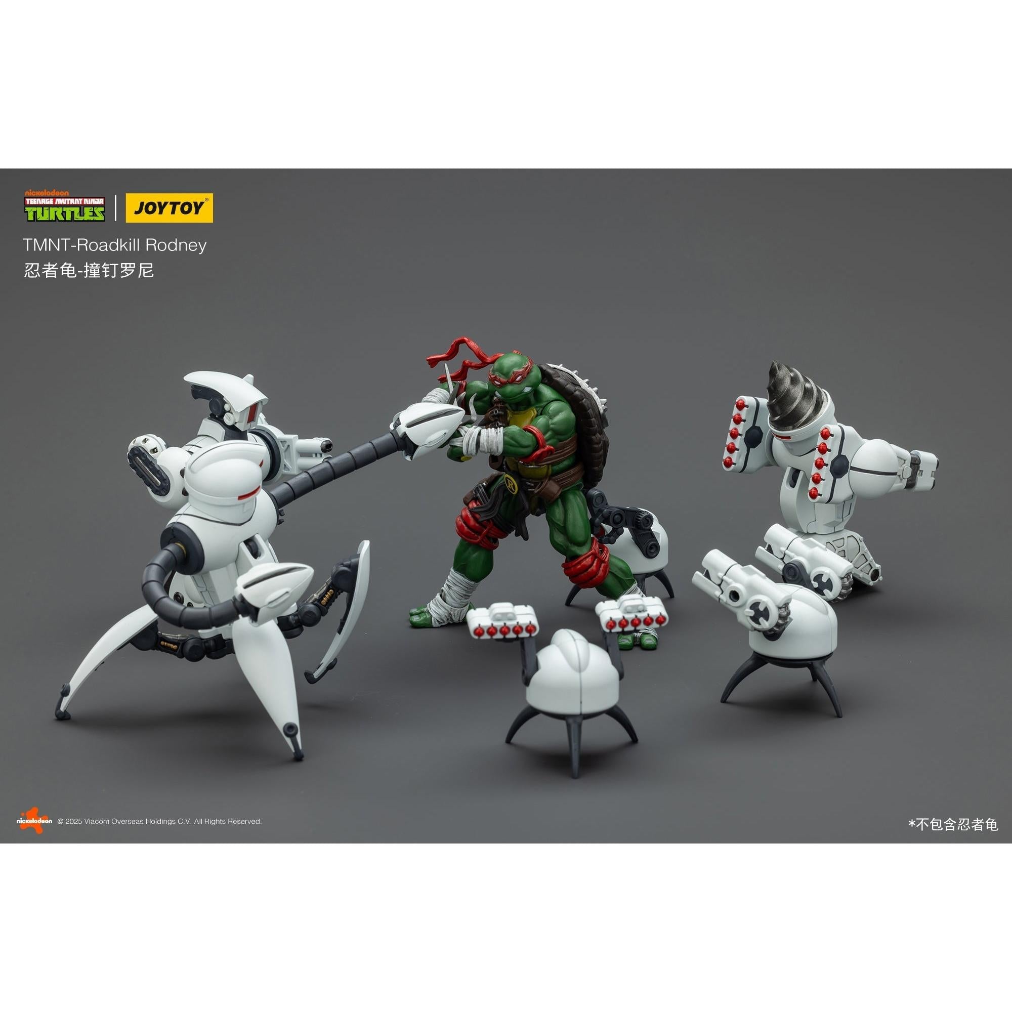 TMNT: Roadkill Rodney - 1/18-Actionfiguren-JoyToy-Mighty Underground