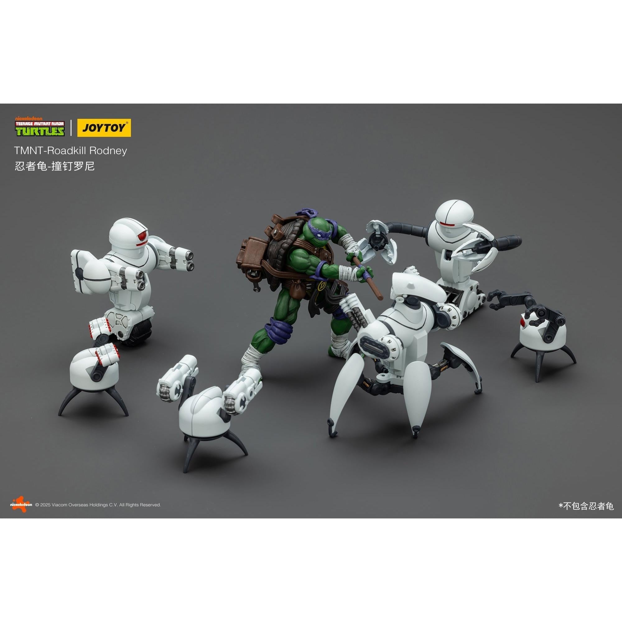 TMNT: Roadkill Rodney - 1/18-Actionfiguren-JoyToy-Mighty Underground