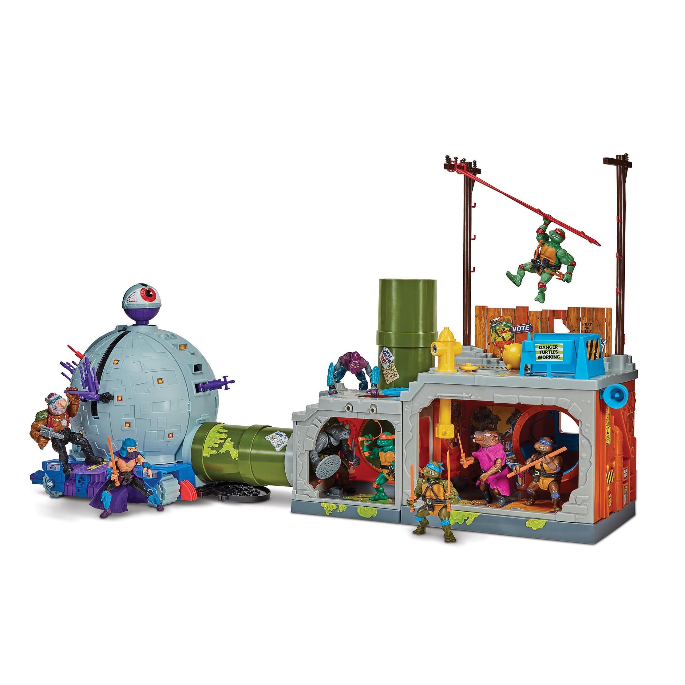 TMNT: Secret Sewer Lid Playset Mutant Module (Classic)-Actionfiguren-Playmates Toys-Mighty Underground
