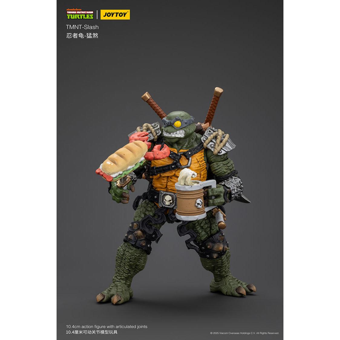 TMNT: Slash - 1/18 (Kopie)-Actionfiguren-JoyToy-Mighty Underground