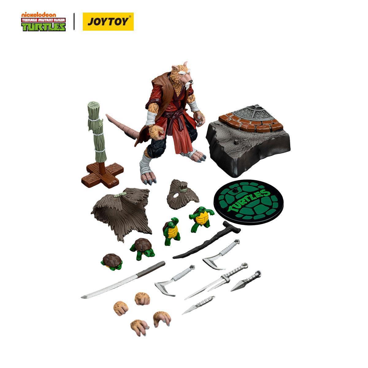 TMNT: Splinter - 1/18-Actionfiguren-JoyToy-Mighty Underground