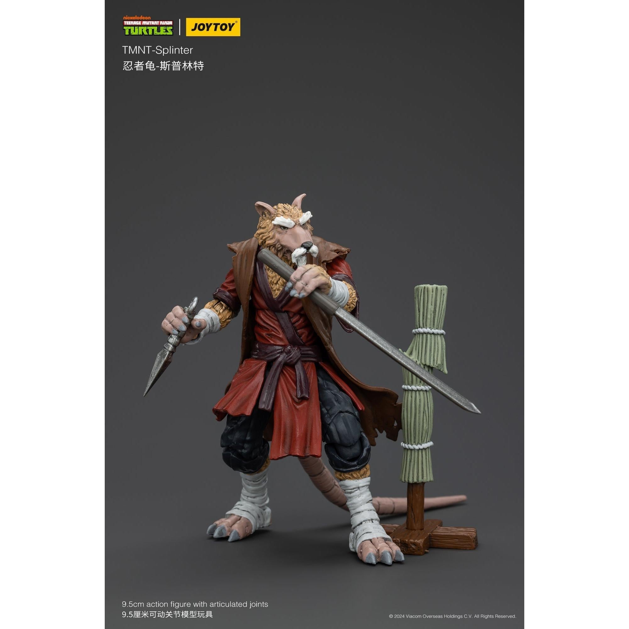 TMNT: Splinter - 1/18-Actionfiguren-JoyToy-Mighty Underground