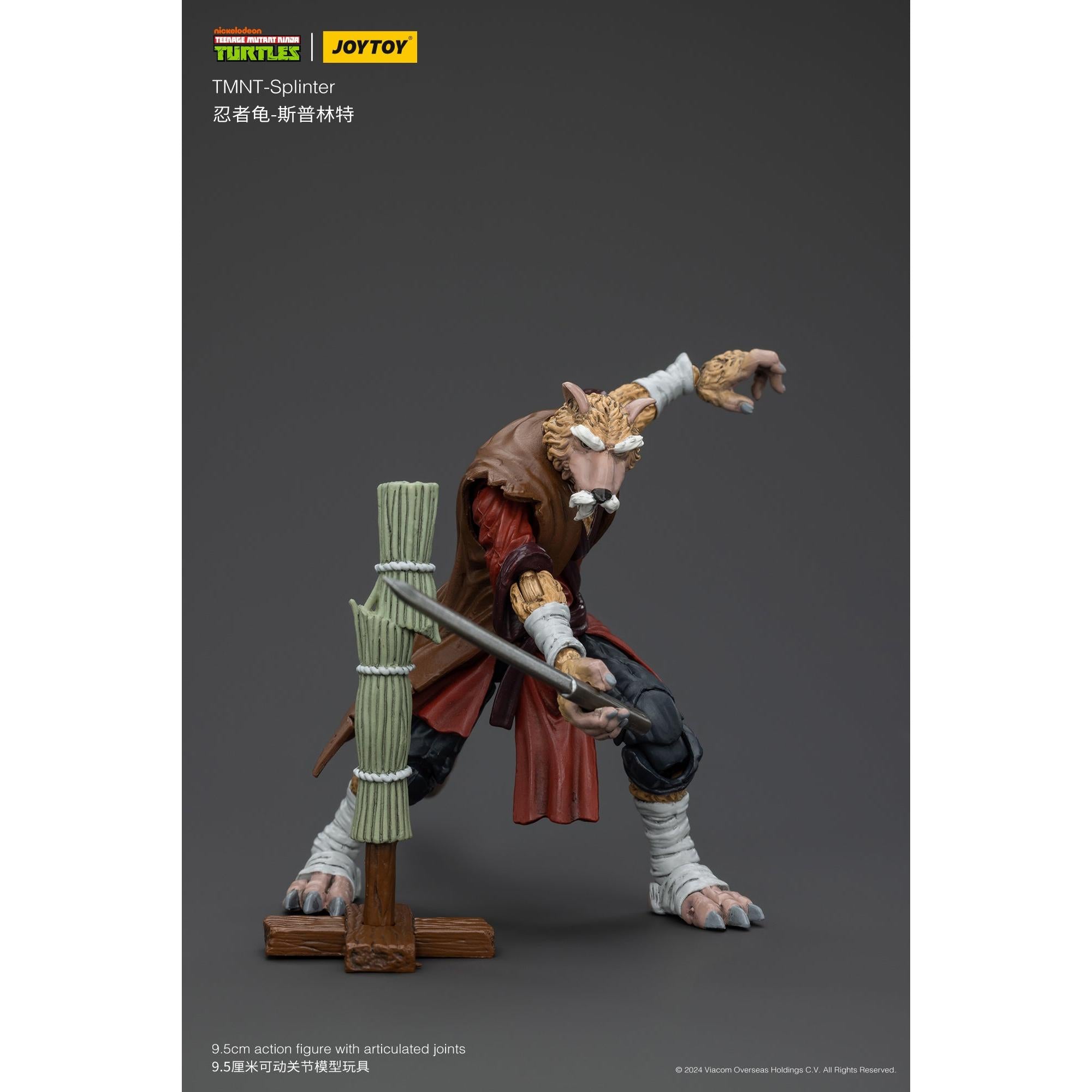 TMNT: Splinter - 1/18-Actionfiguren-JoyToy-Mighty Underground