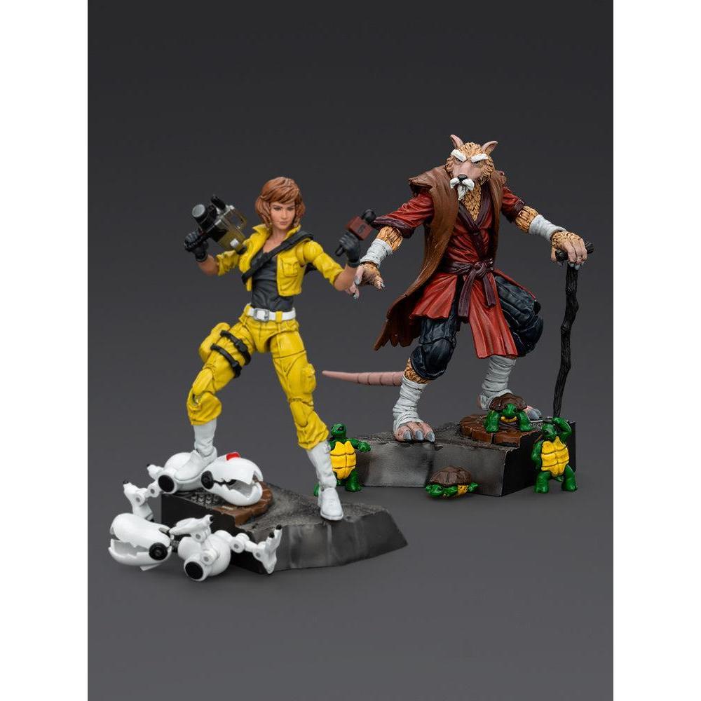TMNT: Splinter - 1/18-Actionfiguren-JoyToy-Mighty Underground
