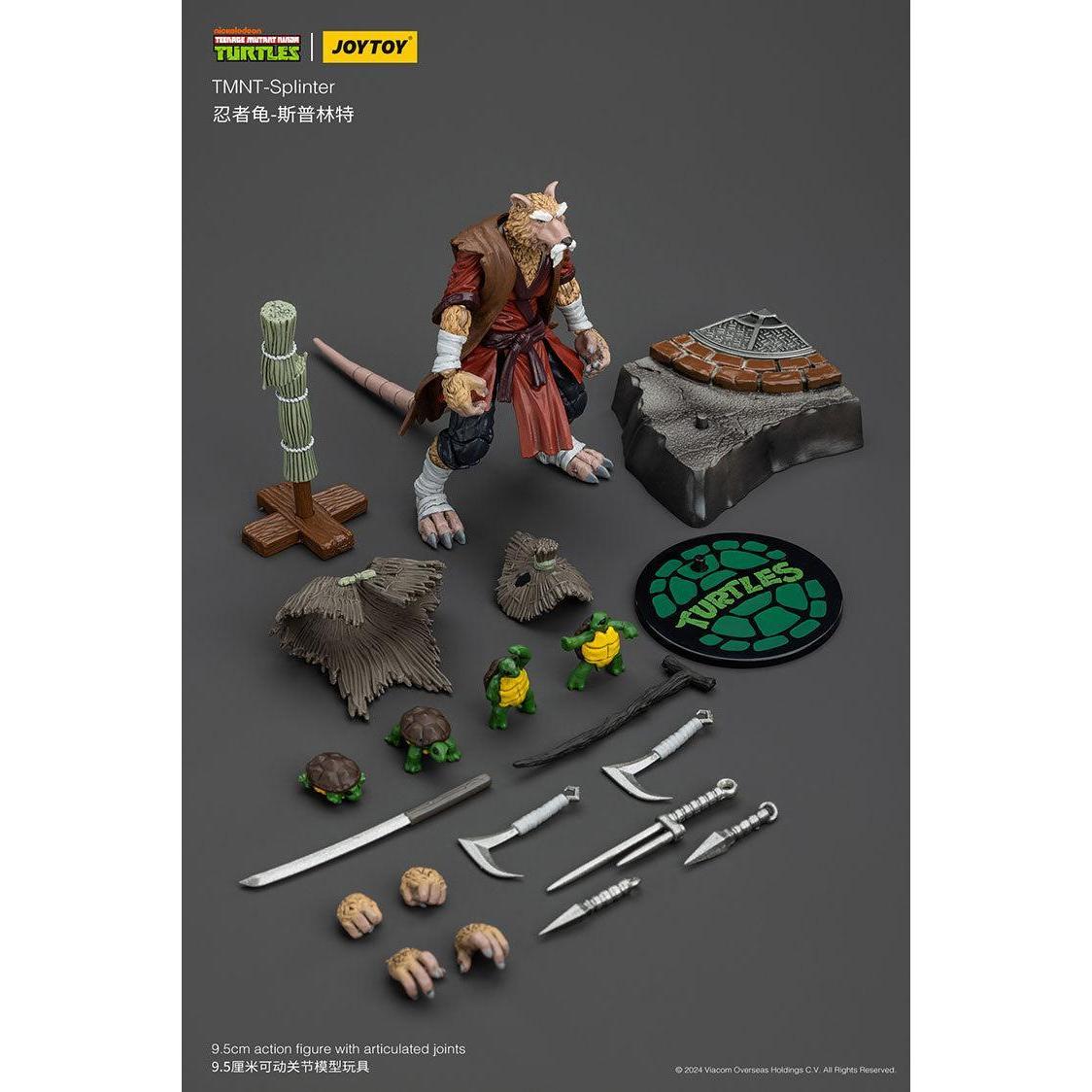 TMNT: Splinter - 1/18-Actionfiguren-JoyToy-Mighty Underground