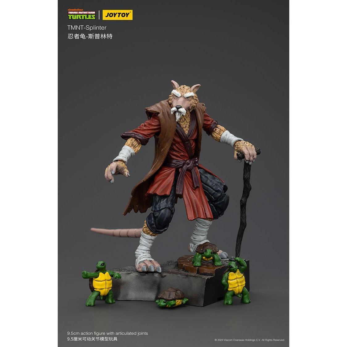 TMNT: Splinter - 1/18-Actionfiguren-JoyToy-Mighty Underground
