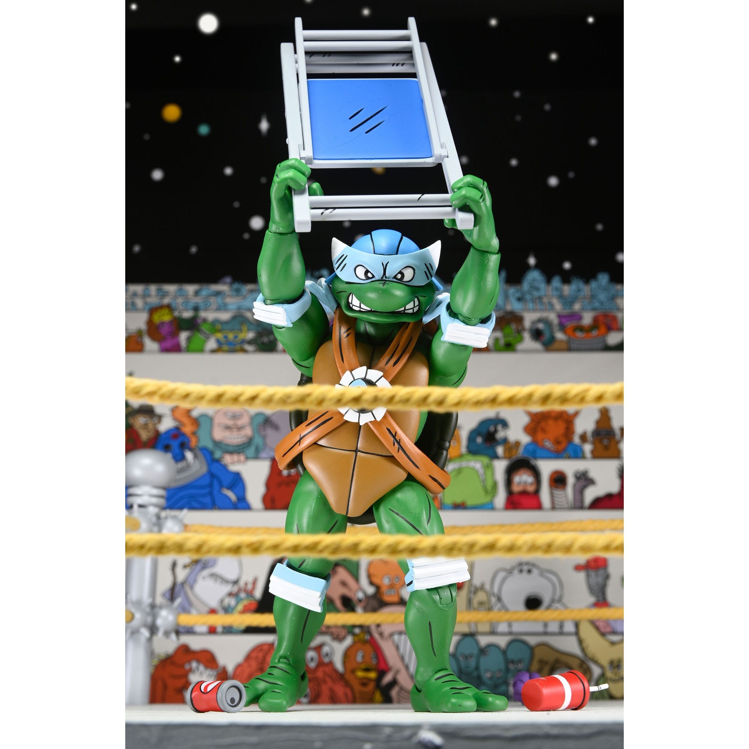 TMNT: Stump Wrestling Turtles (Archie Comics) - 4-Pack-Actionfiguren-NECA-Mighty Underground