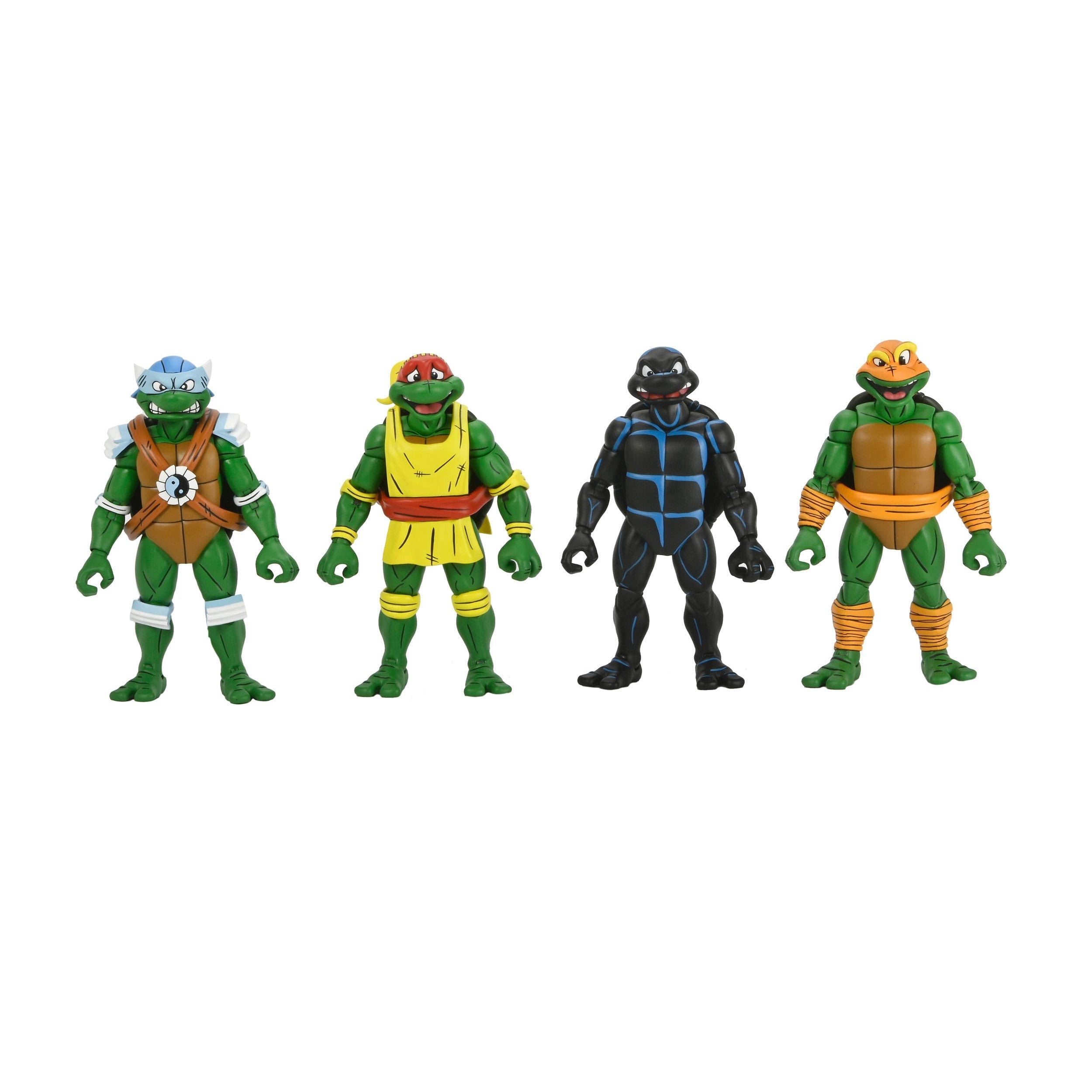 TMNT: Stump Wrestling Turtles (Archie Comics) - 4-Pack-Actionfiguren-NECA-Mighty Underground