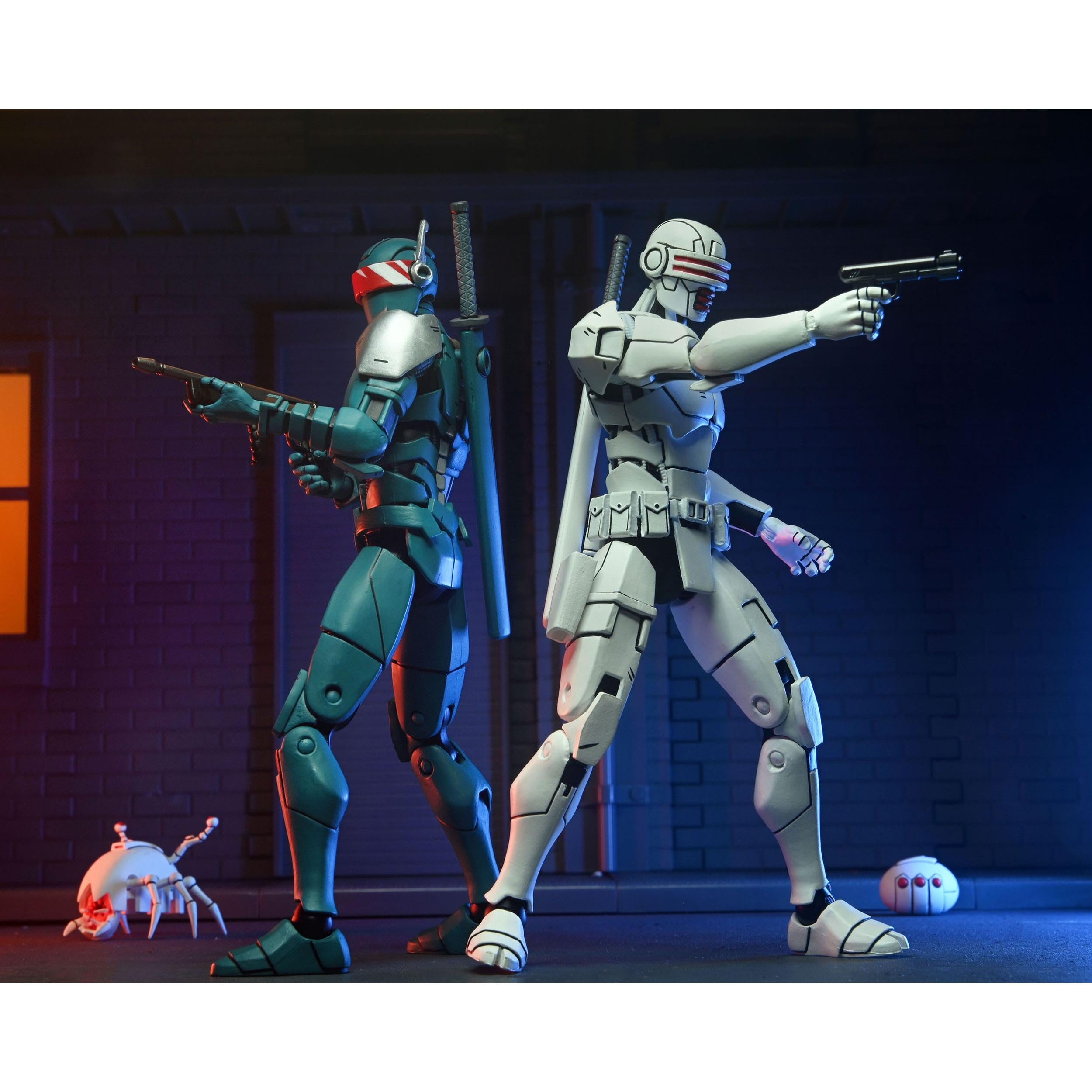 TMNT: Synja Robots (The Last Ronin) - 2-Pack-Actionfiguren-NECA-Mighty Underground