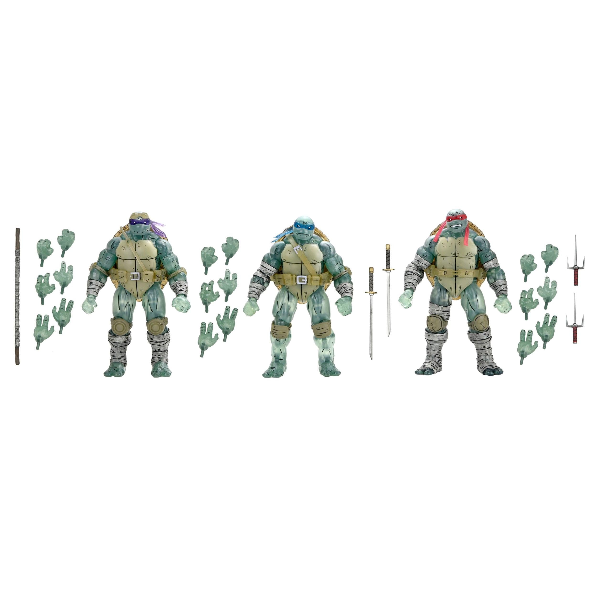 TMNT (The Last Ronin): Ghost Brothers - 3-Pack-Actionfiguren-NECA-Mighty Underground