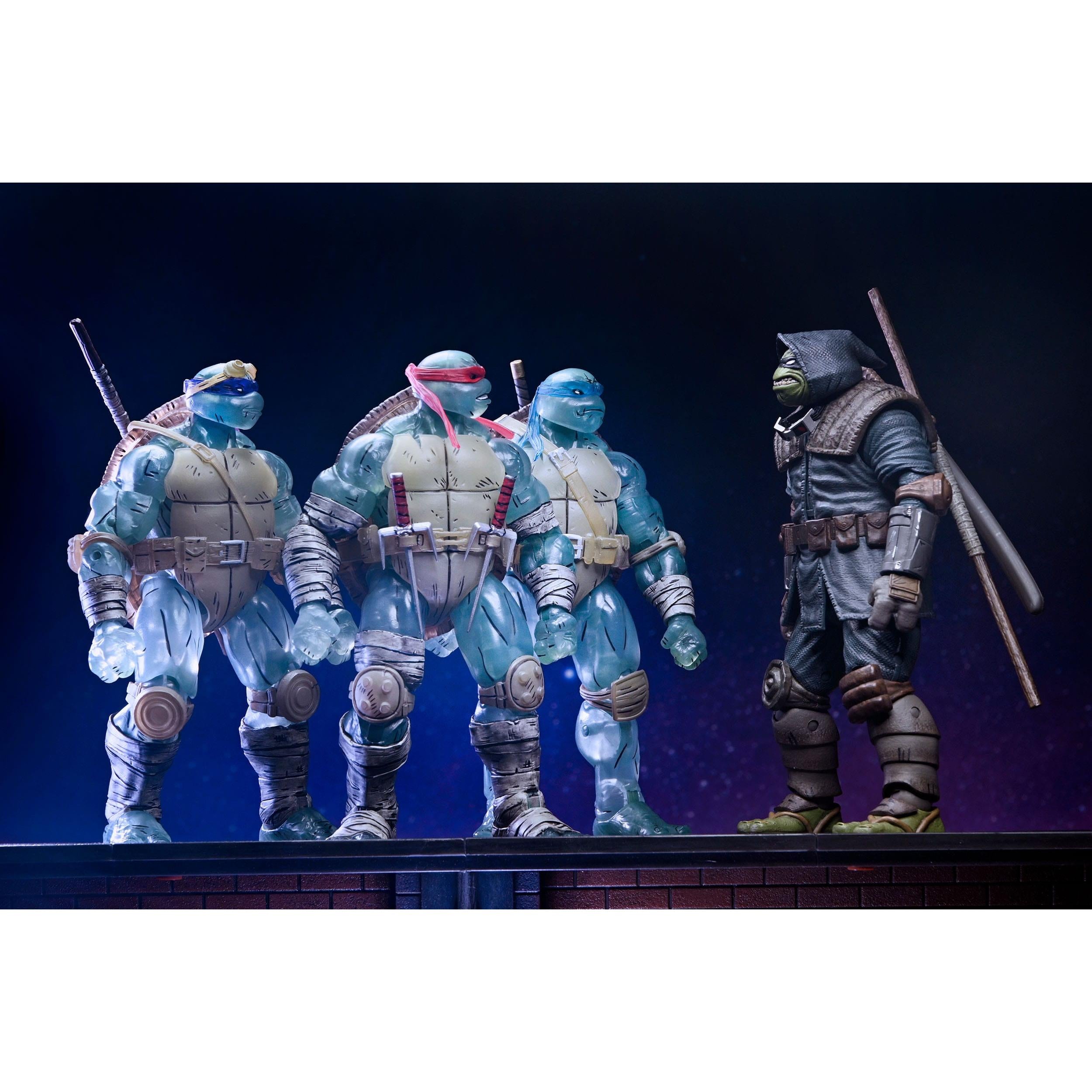 TMNT (The Last Ronin): Ghost Brothers - 3-Pack-Actionfiguren-NECA-Mighty Underground