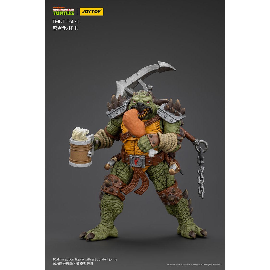 TMNT: Tokka - 1/18-Actionfiguren-JoyToy-Mighty Underground