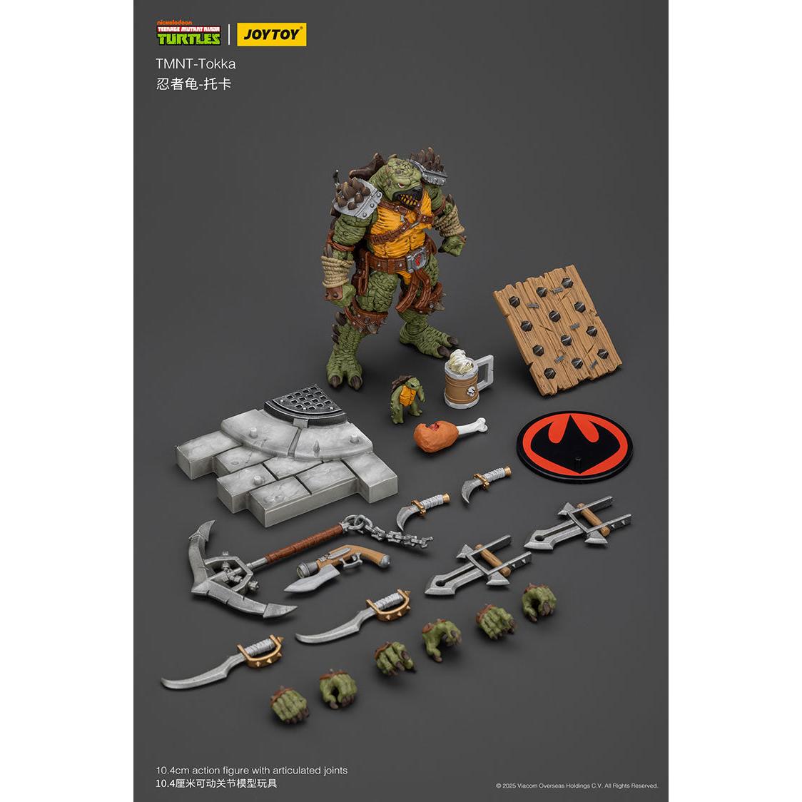 TMNT: Tokka - 1/18-Actionfiguren-JoyToy-Mighty Underground
