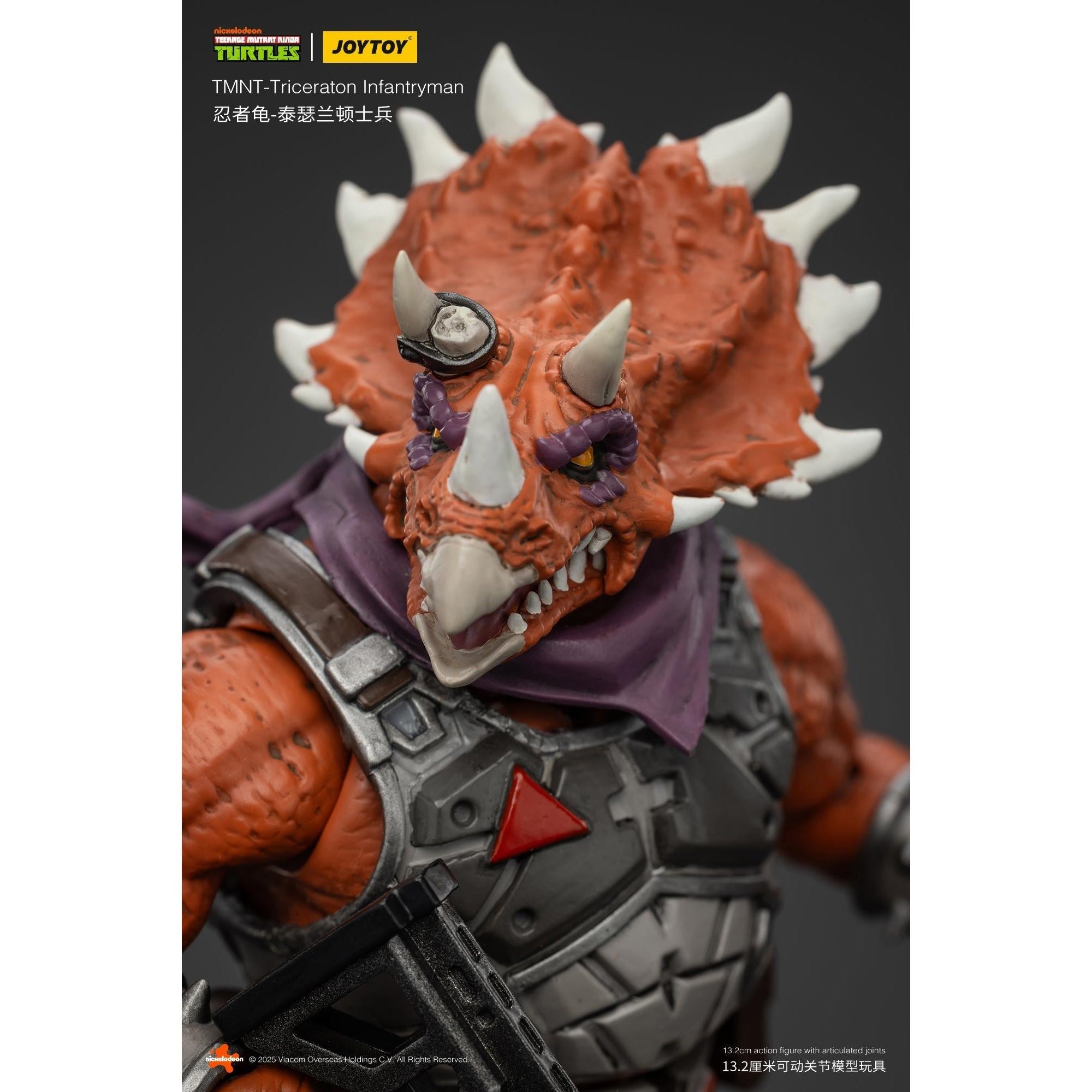TMNT: Triceraton Infantryman - 1/18-Actionfiguren-JoyToy-Mighty Underground