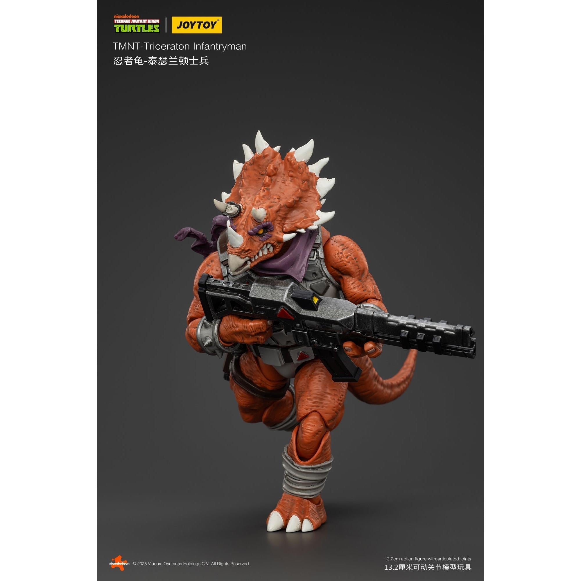 TMNT: Triceraton Infantryman - 1/18-Actionfiguren-JoyToy-Mighty Underground