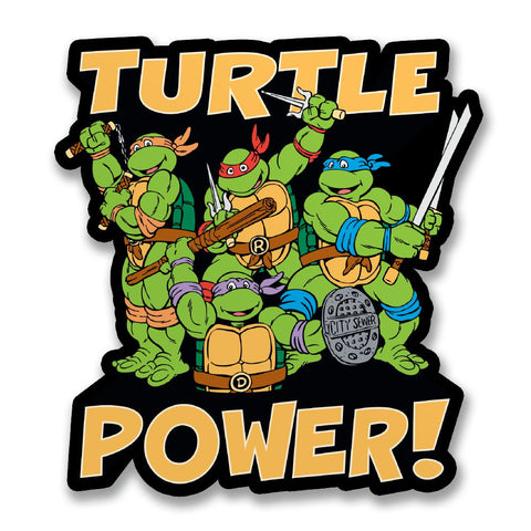 TMNT: Turtle Power - Sticker-Sticker-Mighty Underground-Mighty Underground