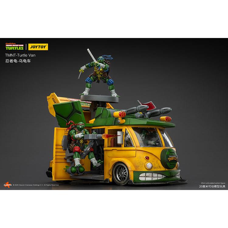 TMNT: Turtle Van - 1/18-Actionfiguren-JoyToy-Mighty Underground