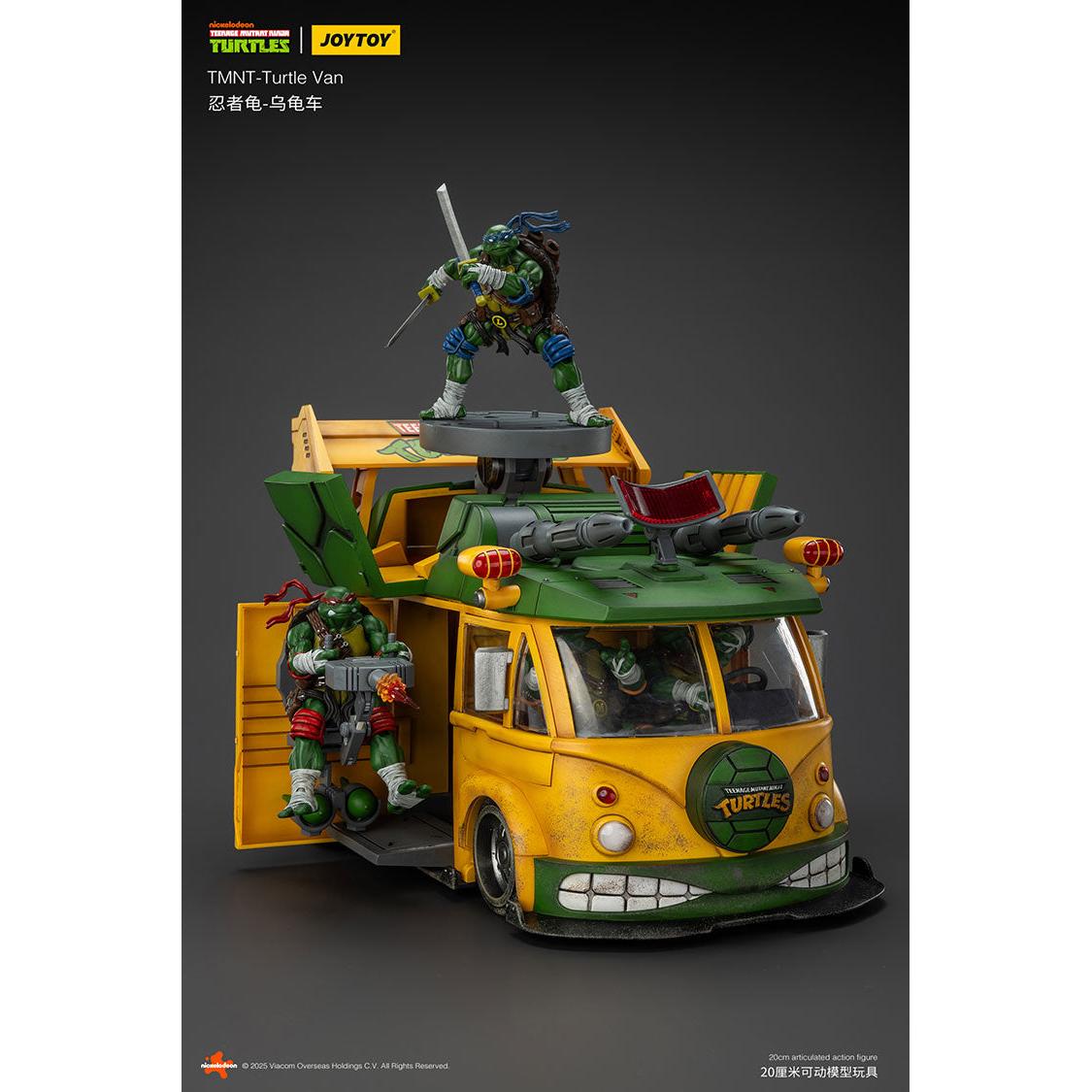 TMNT: Turtle Van - 1/18-Actionfiguren-JoyToy-Mighty Underground