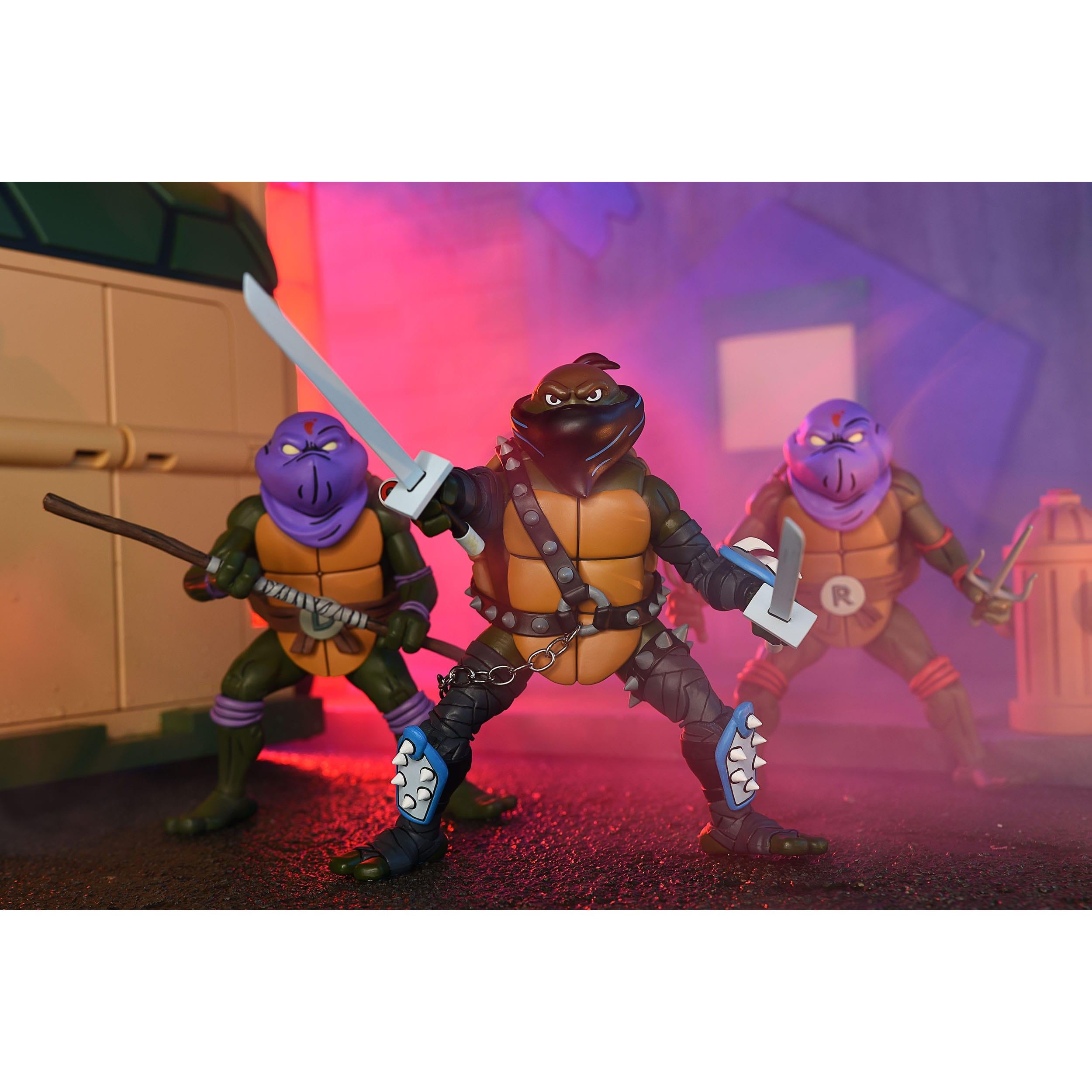 TMNT: Ultimate Dark Leo (Cartoon)-Actionfiguren-NECA-Mighty Underground