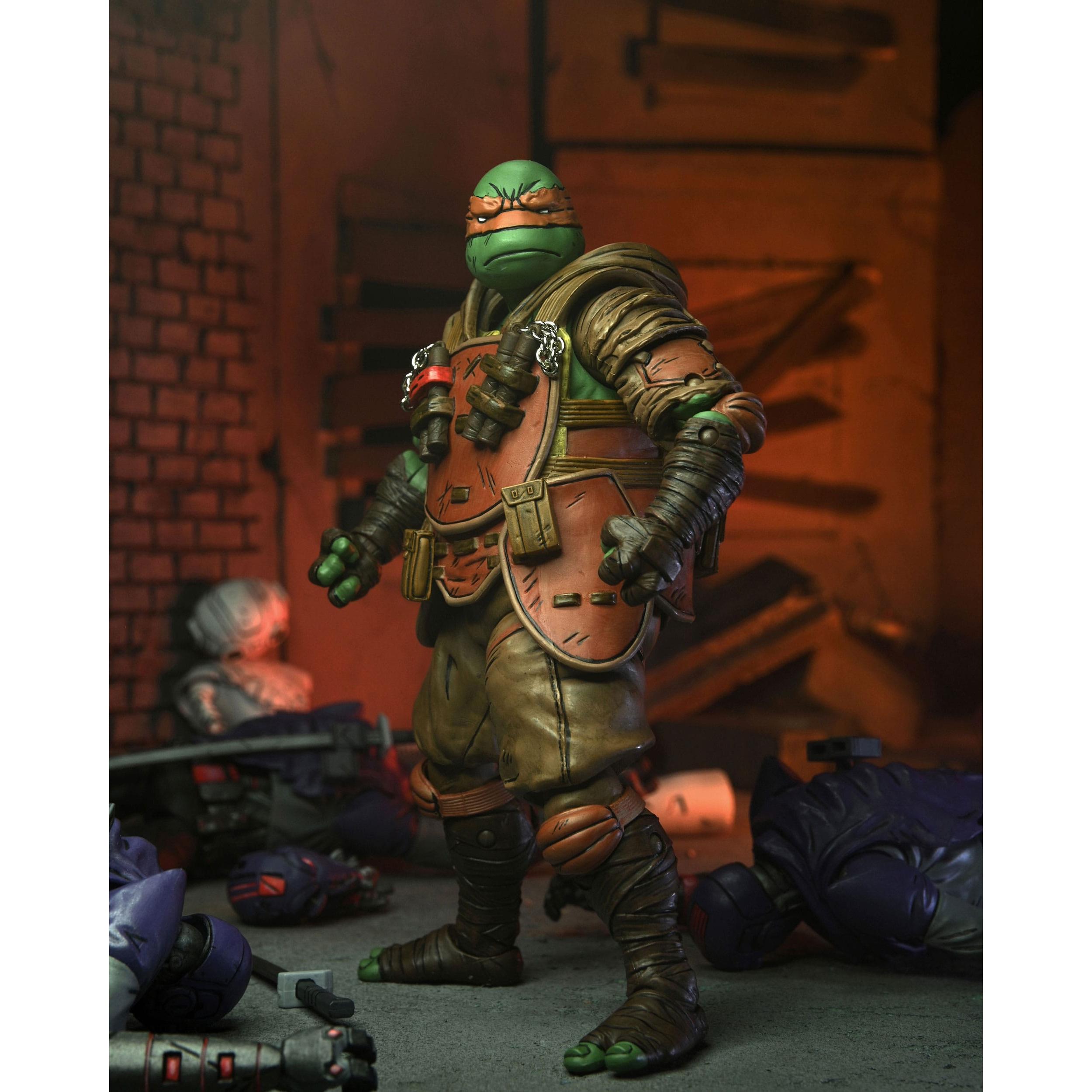 TMNT: Ultimate Flashback Michelangelo (The Last Ronin)-Actionfiguren-NECA-Mighty Underground