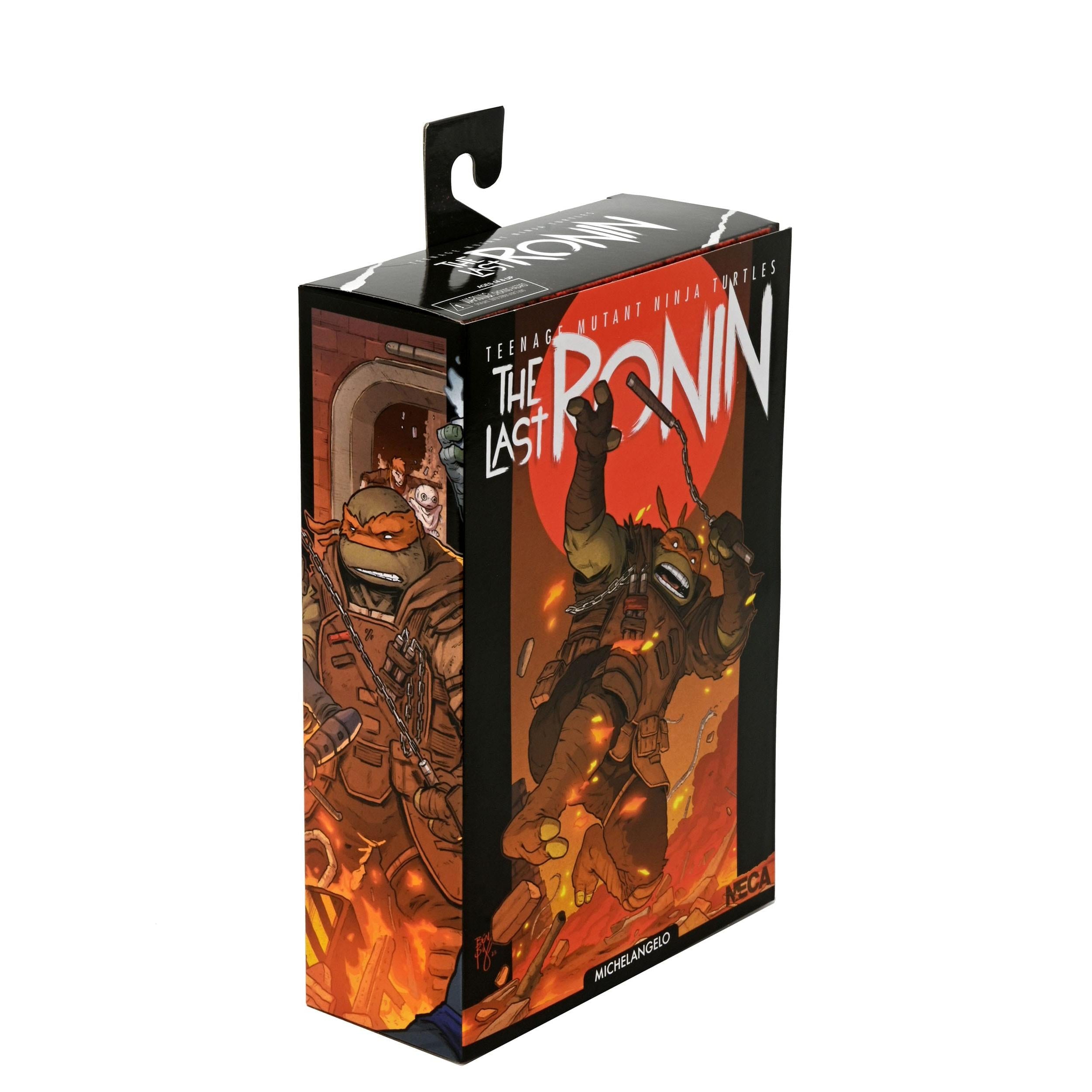 TMNT: Ultimate Flashback Michelangelo (The Last Ronin)-Actionfiguren-NECA-Mighty Underground