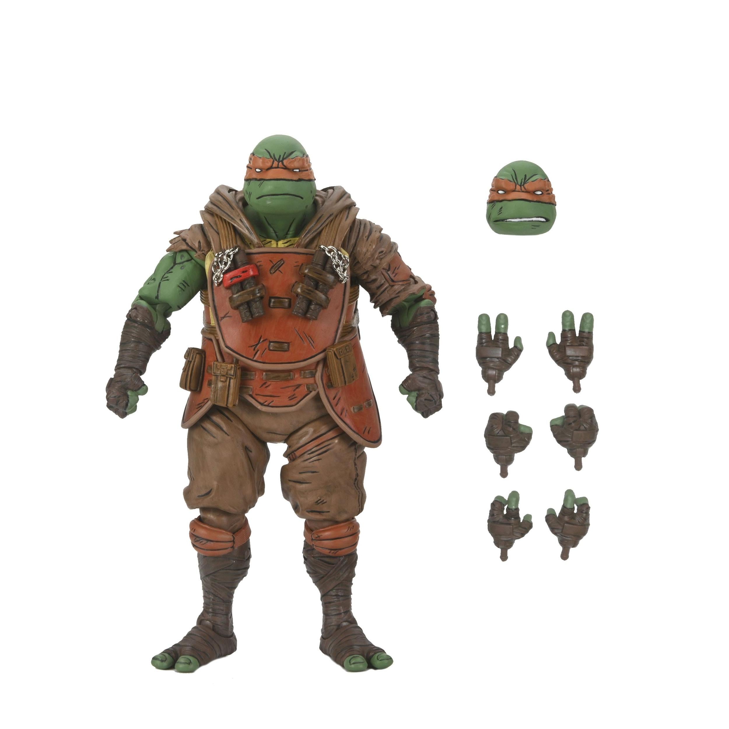 TMNT: Ultimate Flashback Michelangelo (The Last Ronin)-Actionfiguren-NECA-Mighty Underground