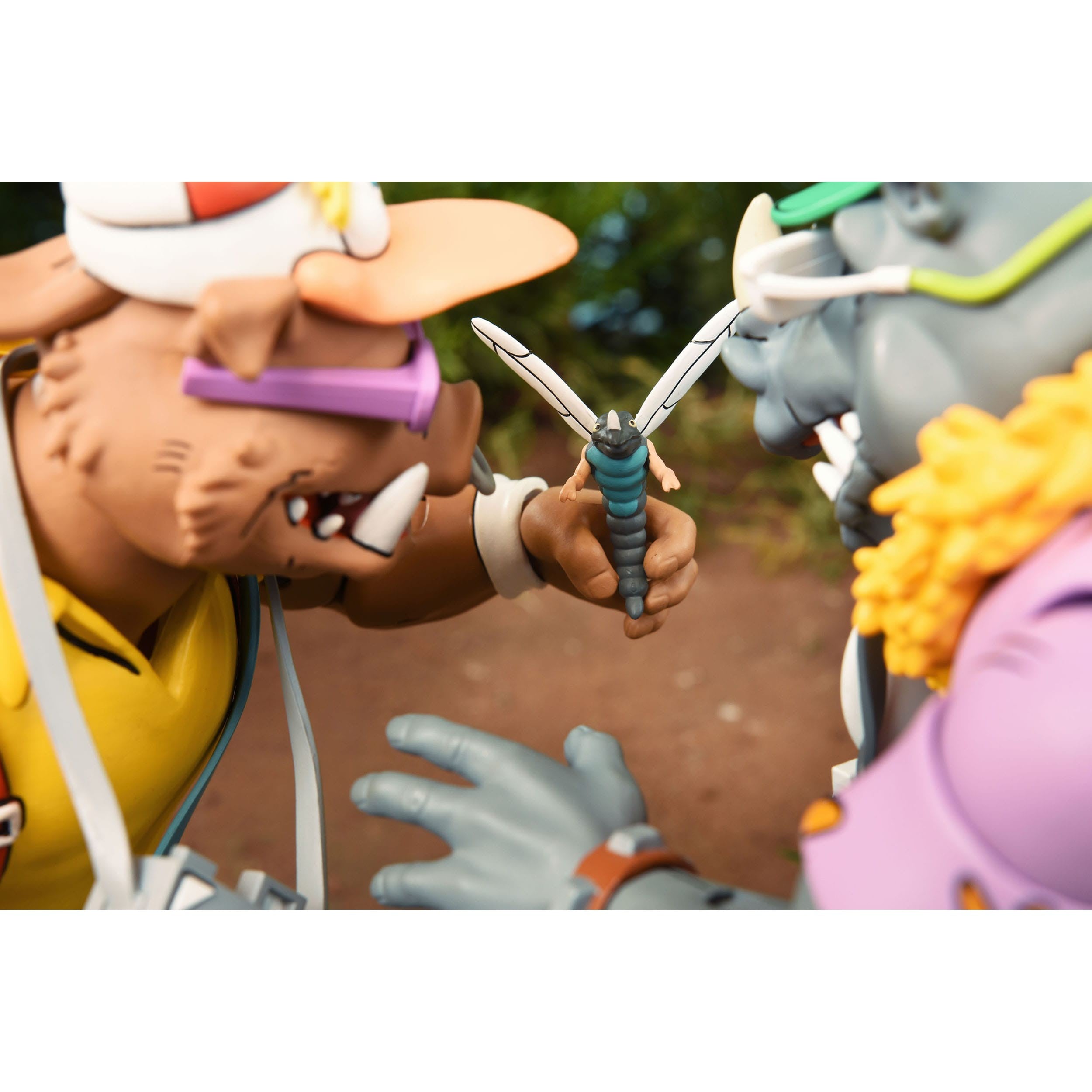 TMNT: Vacation Bebop and Rocksteady (Cartoon) - 2-Pack-Actionfiguren-NECA-Mighty Underground